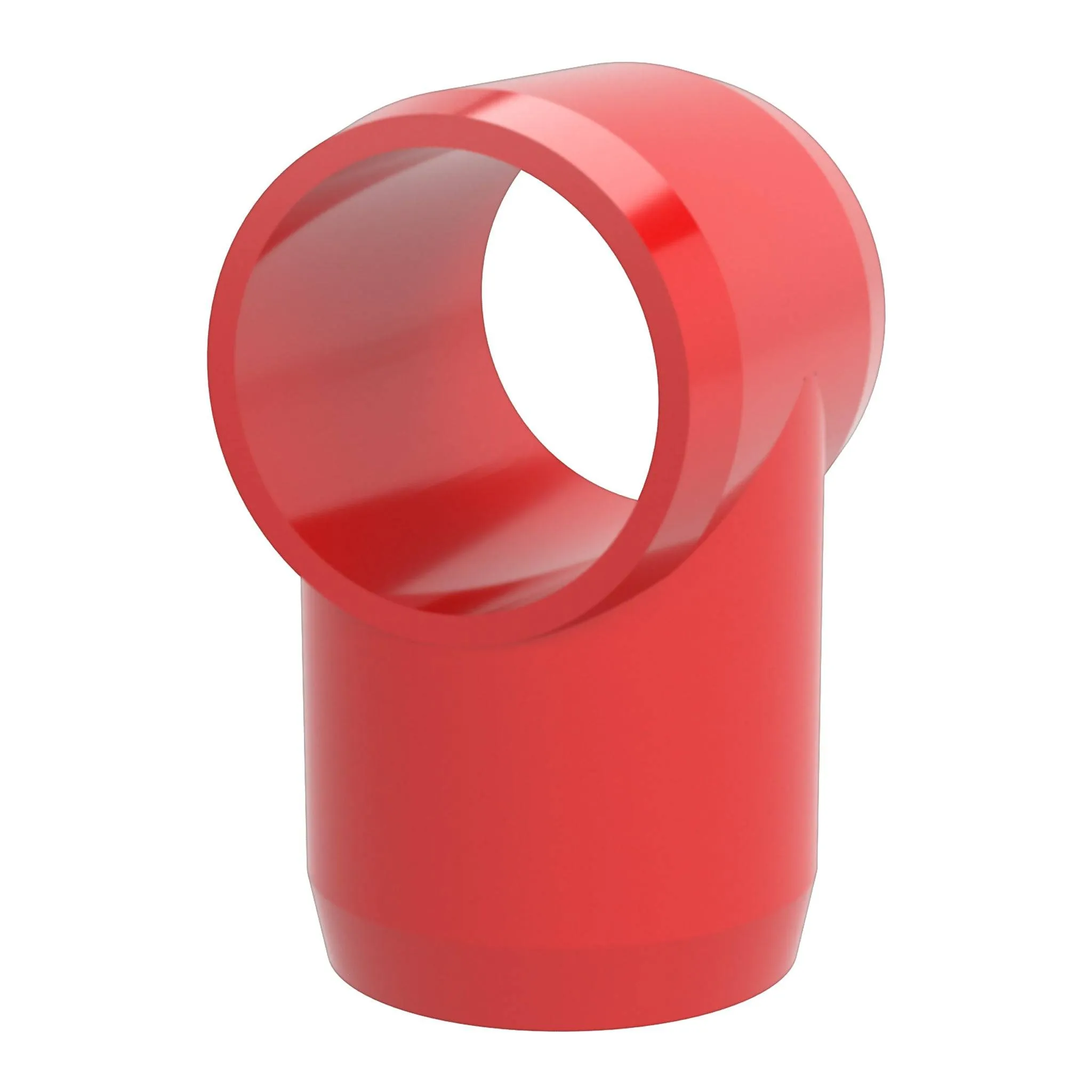 3/4 in. Slip Sling PVC Tee, Furniture Grade - Red