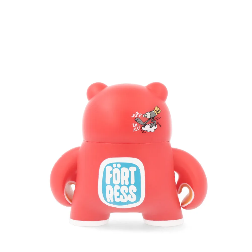 6" Teddy Troops 2.0 series - Basic red