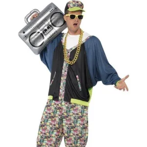 80s Hip Hop Costume Adult Track Suit