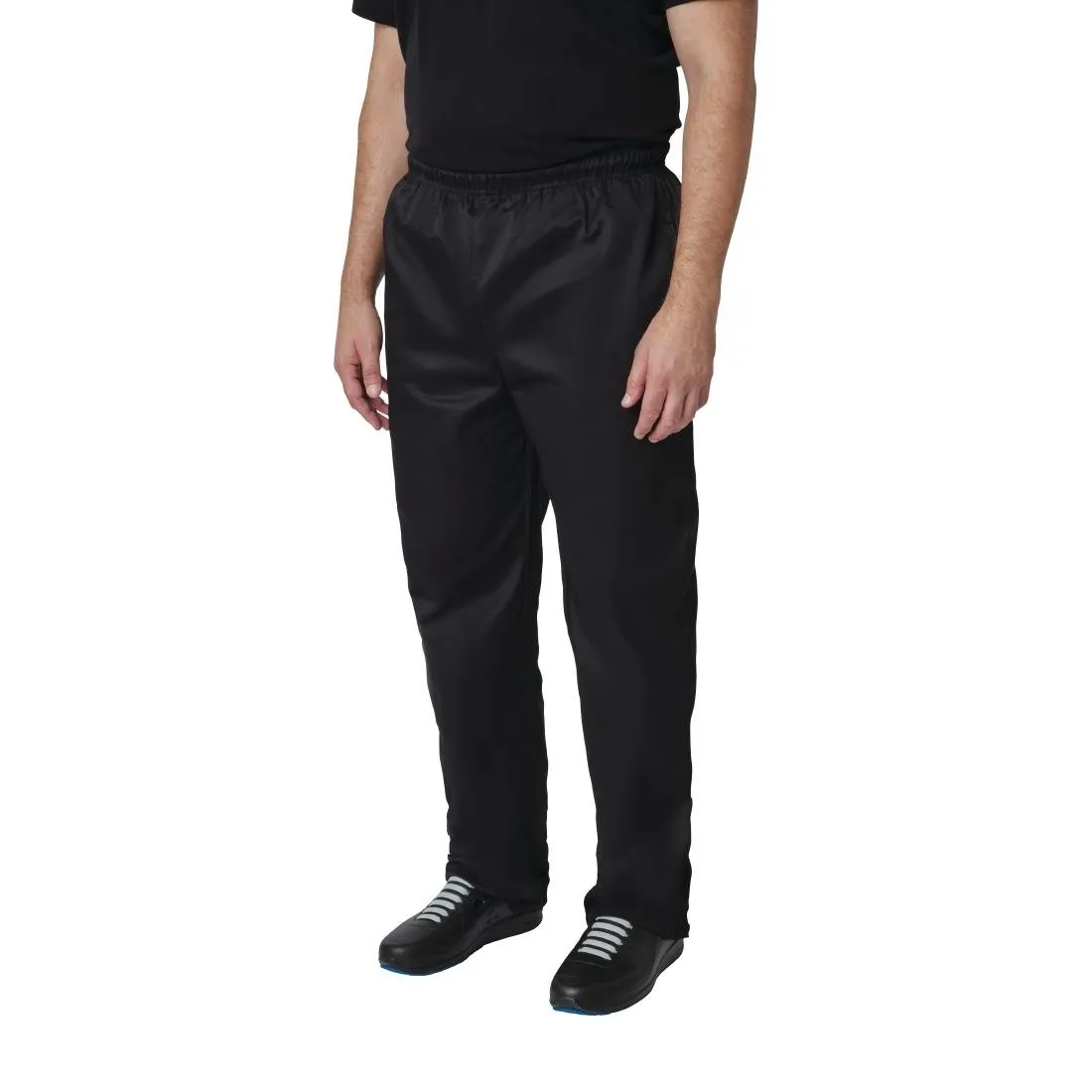 A582-XXL Whites Vegas Chef Trousers Polycotton Black 2XL