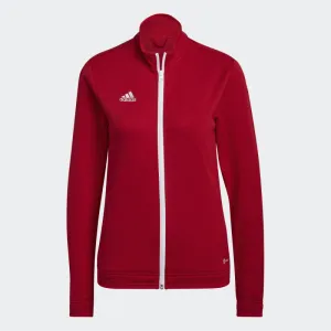 ADIDAS ENTRADA 22 TRACK JACKET WOMEN TEAM POWER RED