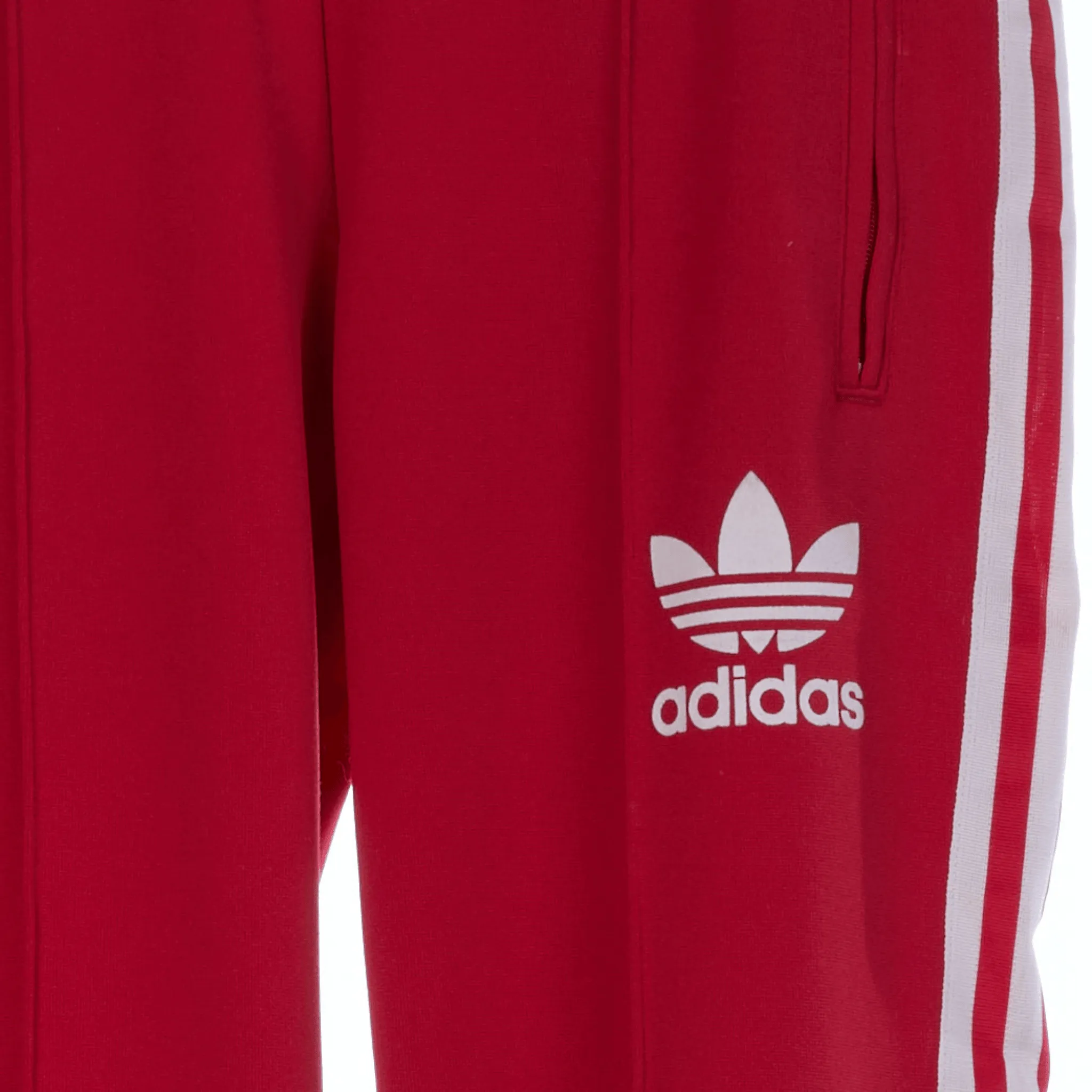 Adidas Red Tracksuit Style Trousers UK Size 12