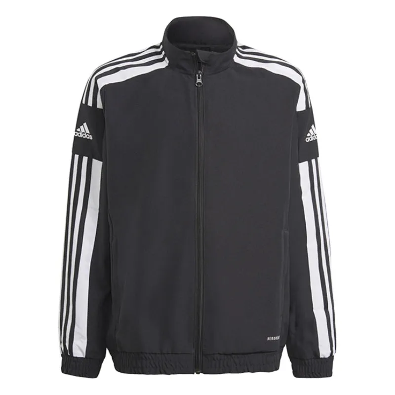 ADIDAS SQUADRA 21 PRESENTATION JACKET BLACK/WHITE