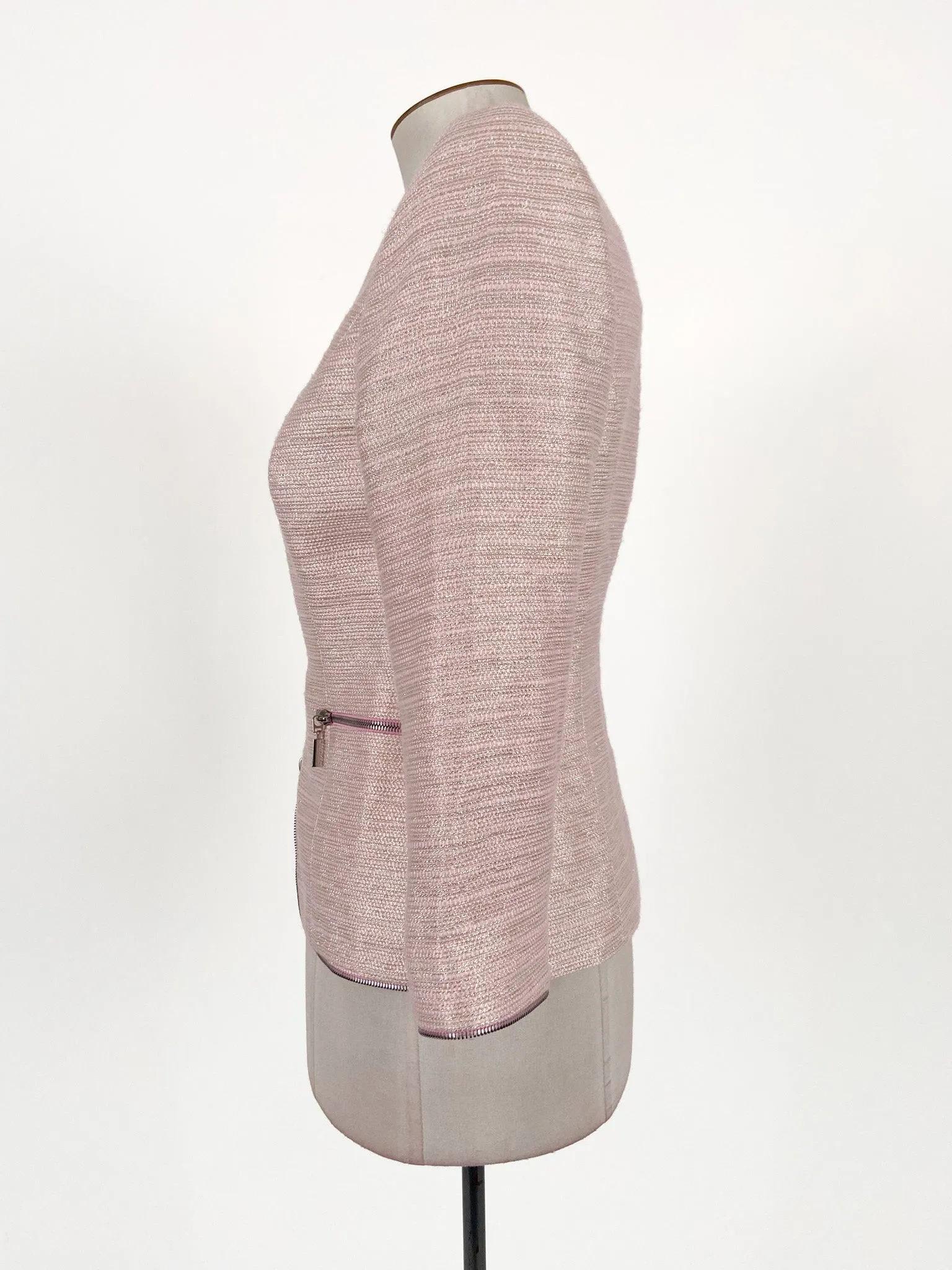 Adrienne Winkelmann | Pink Cocktail/Workwear Jacket | Size 10