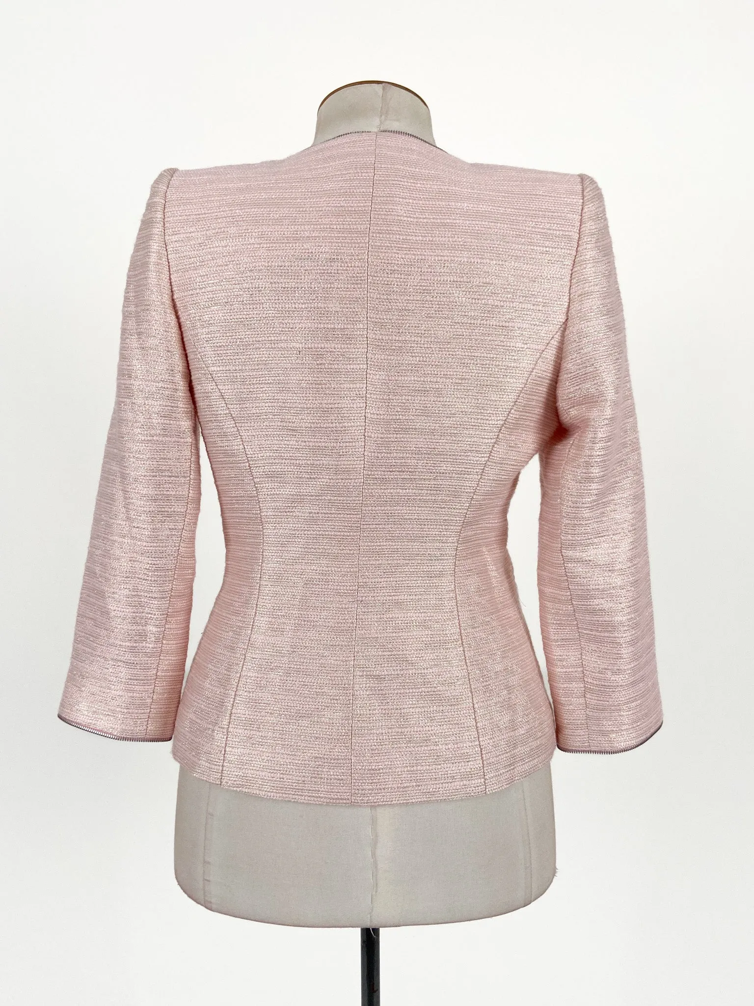 Adrienne Winkelmann | Pink Cocktail/Workwear Jacket | Size 10