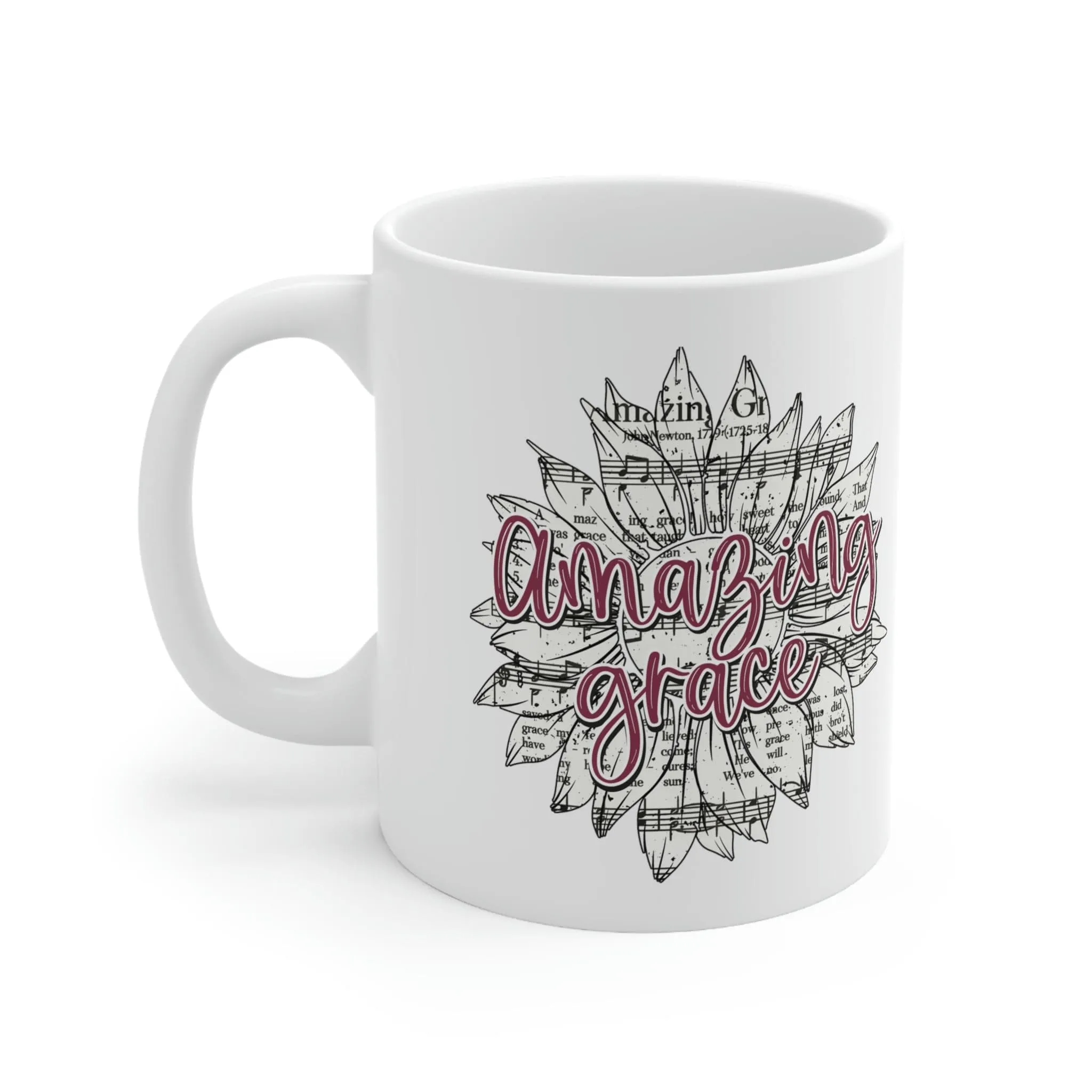 Amazing Grace Sunflower 11oz Mug