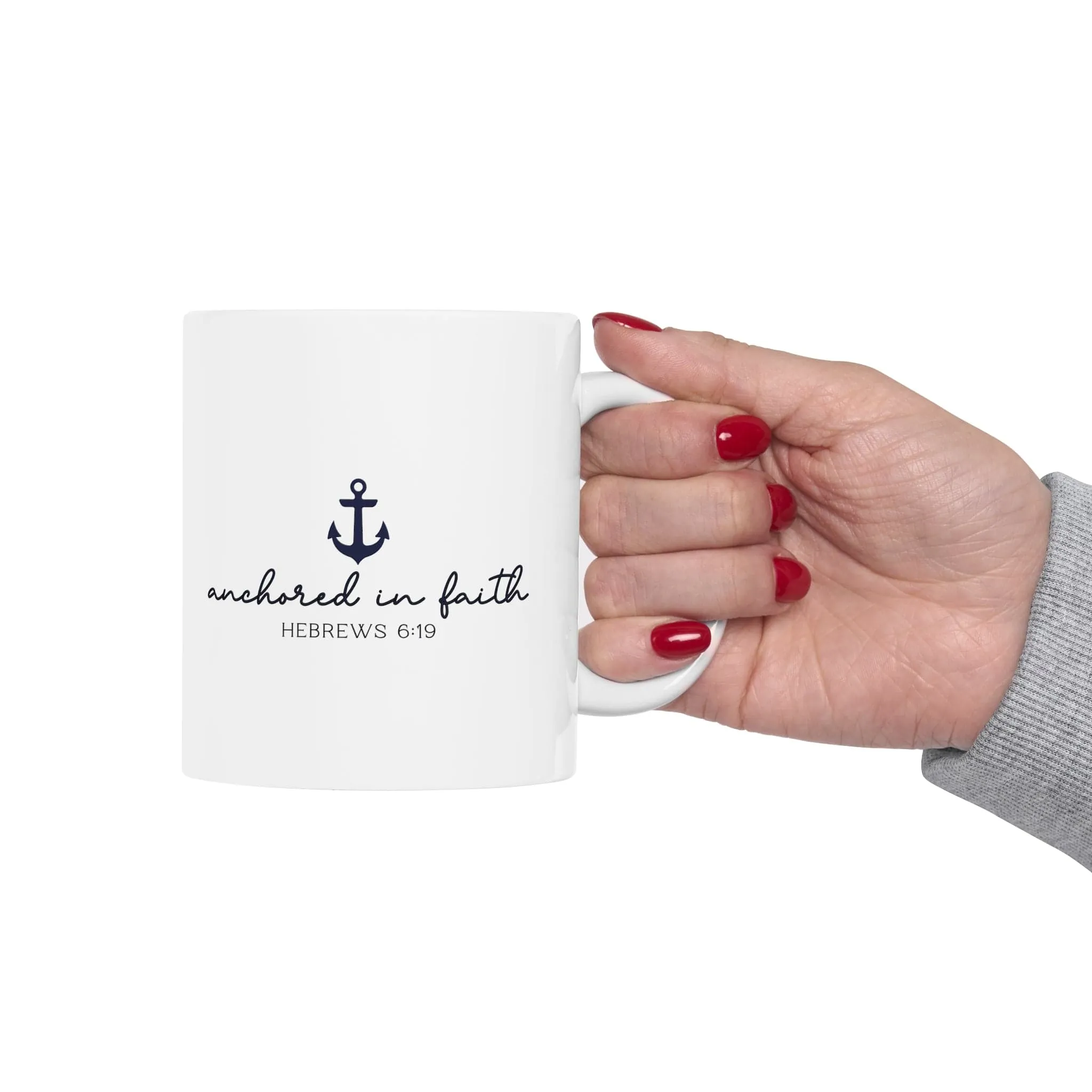 Anchored in Faith 11oz Mug