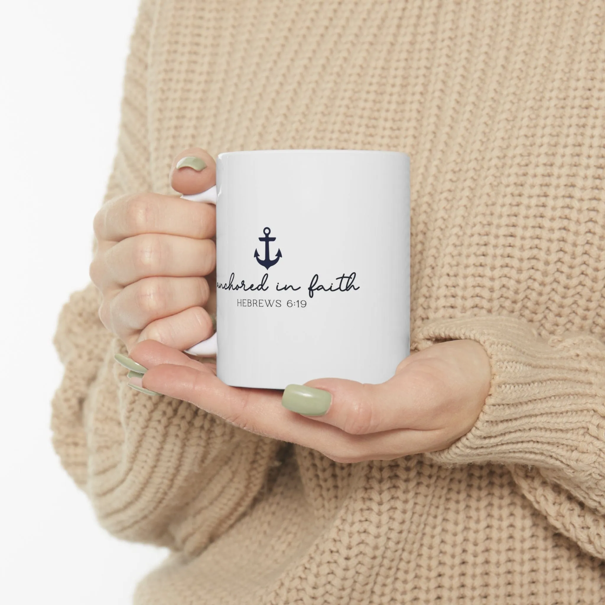 Anchored in Faith 11oz Mug