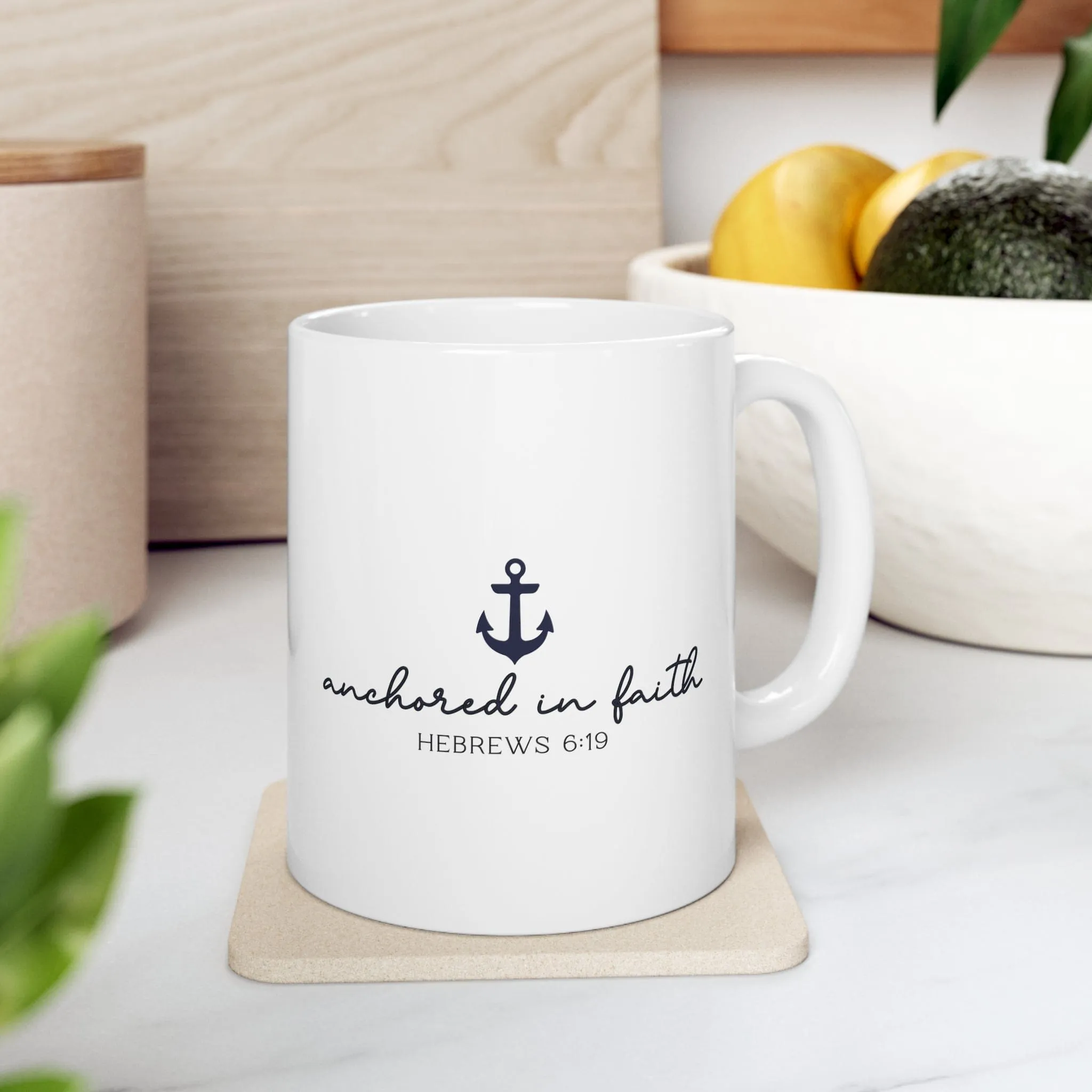 Anchored in Faith 11oz Mug