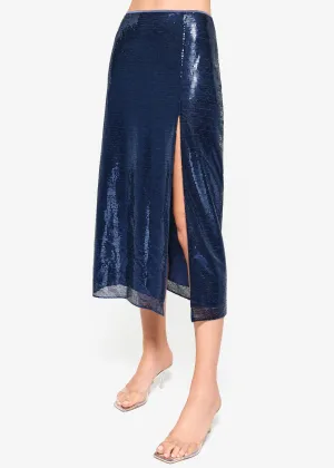 Artemis Sequin Skirt Dark Mirage