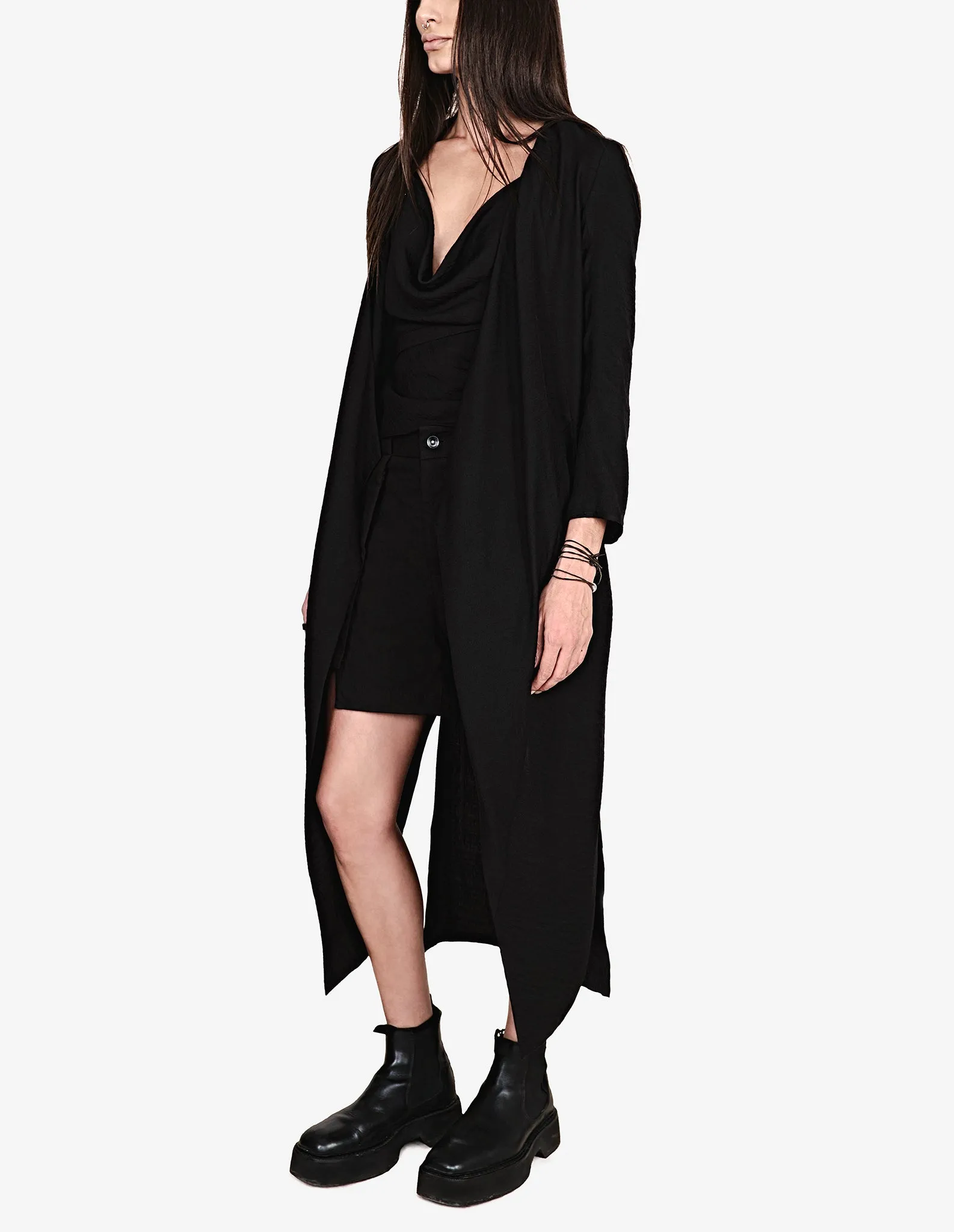 Asymmetric Wrap Dress