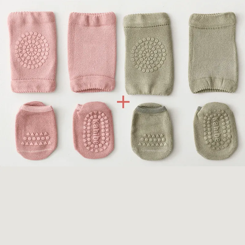 Baby Anti Slip Knee Pads & Socks