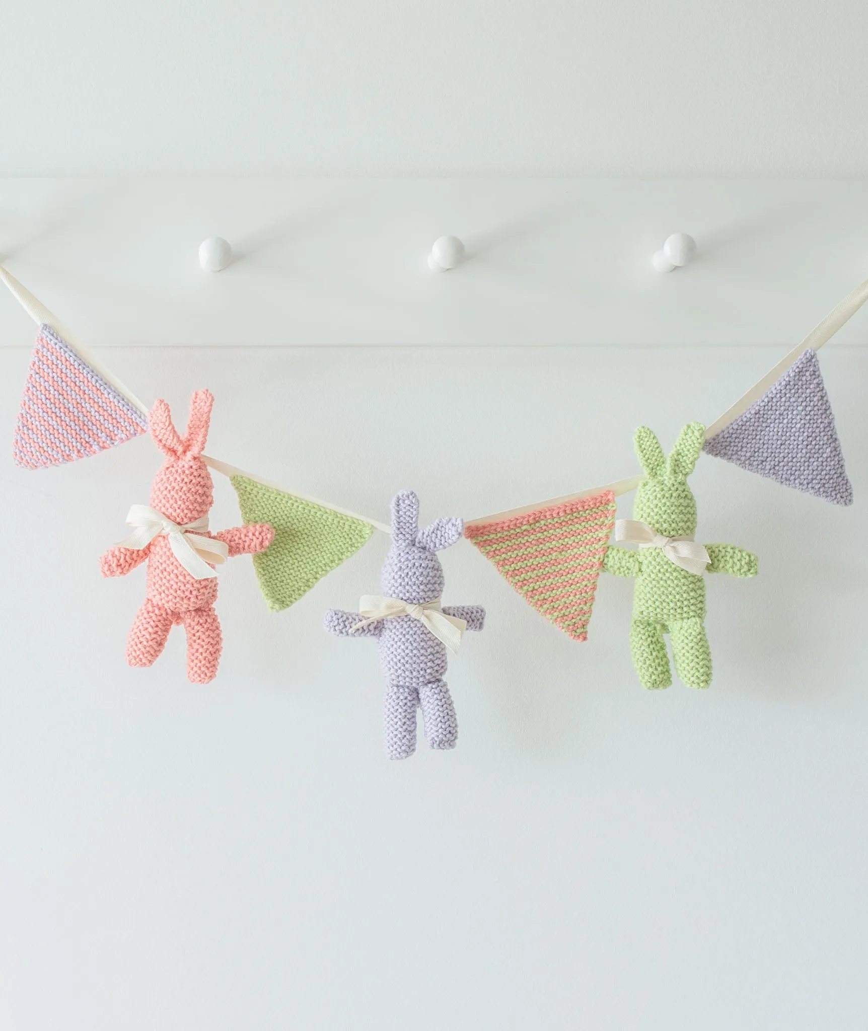 Baby Bunny and Bunting Using Big Bad Wool Weepaca