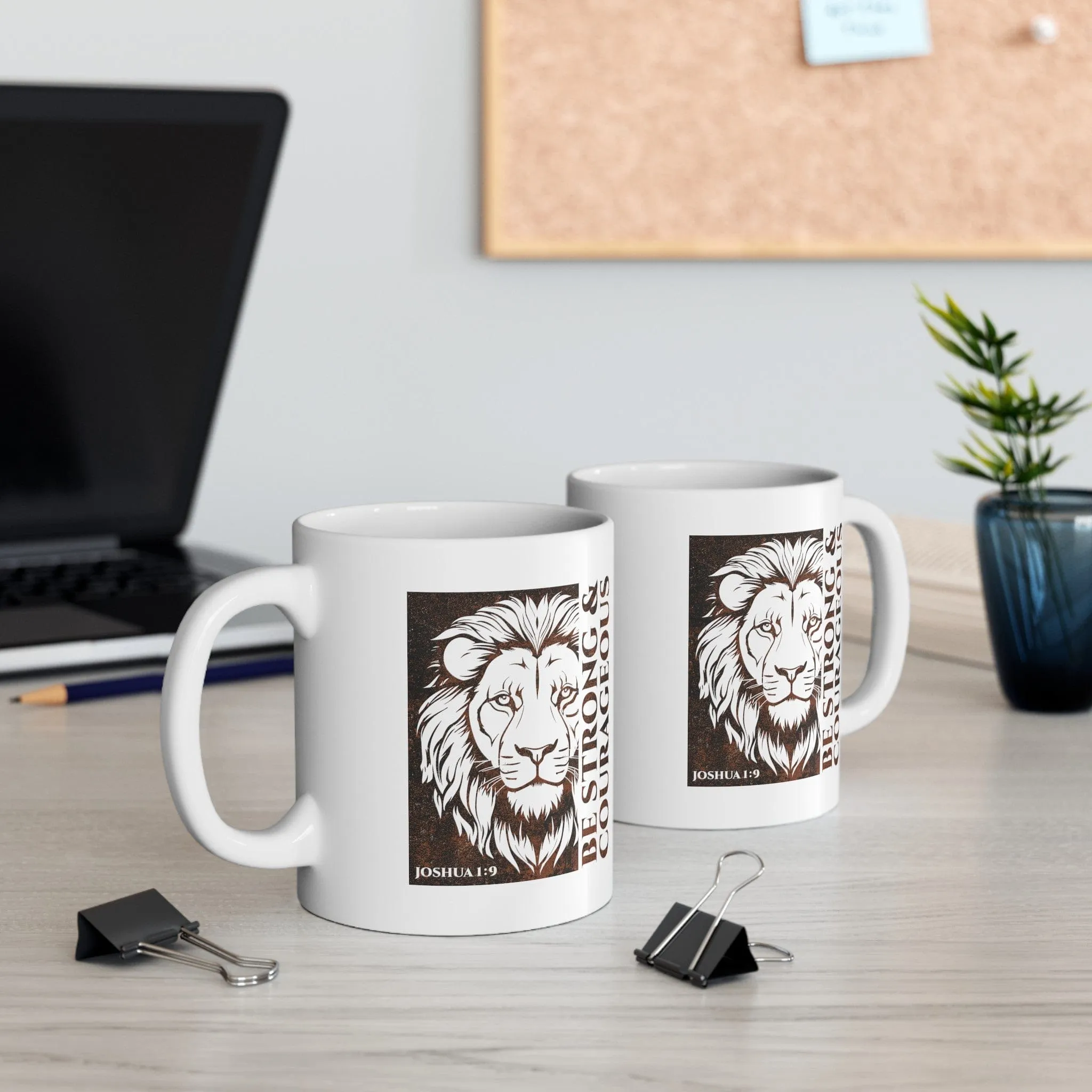 Be Strong Lion 11oz Mug