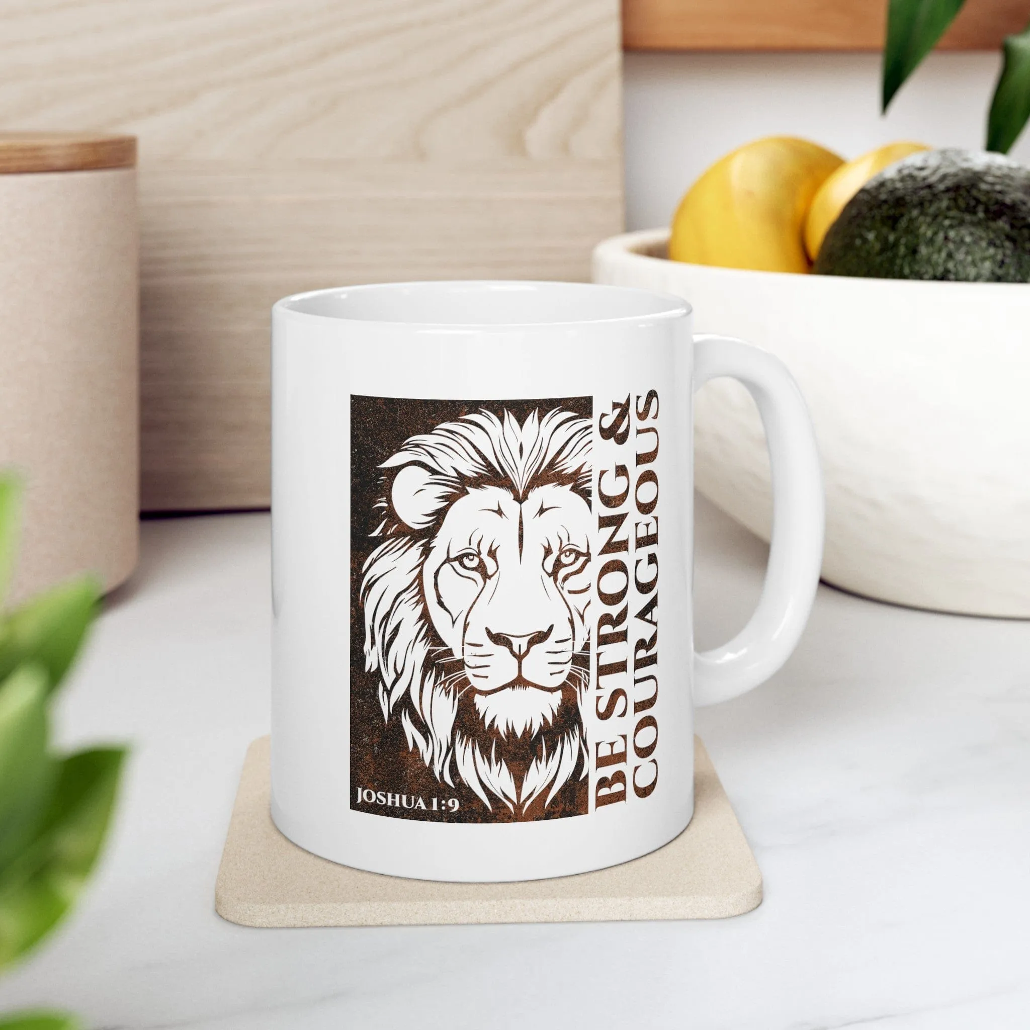 Be Strong Lion 11oz Mug