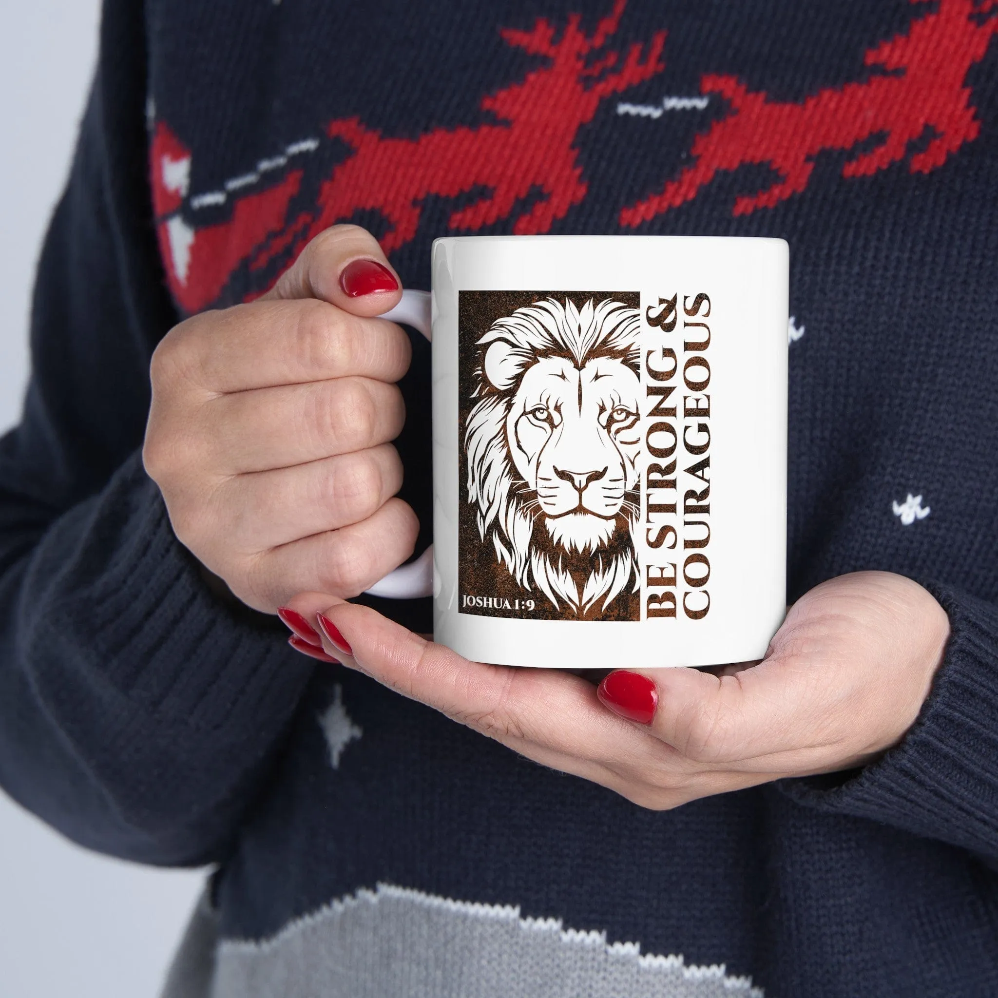 Be Strong Lion 11oz Mug