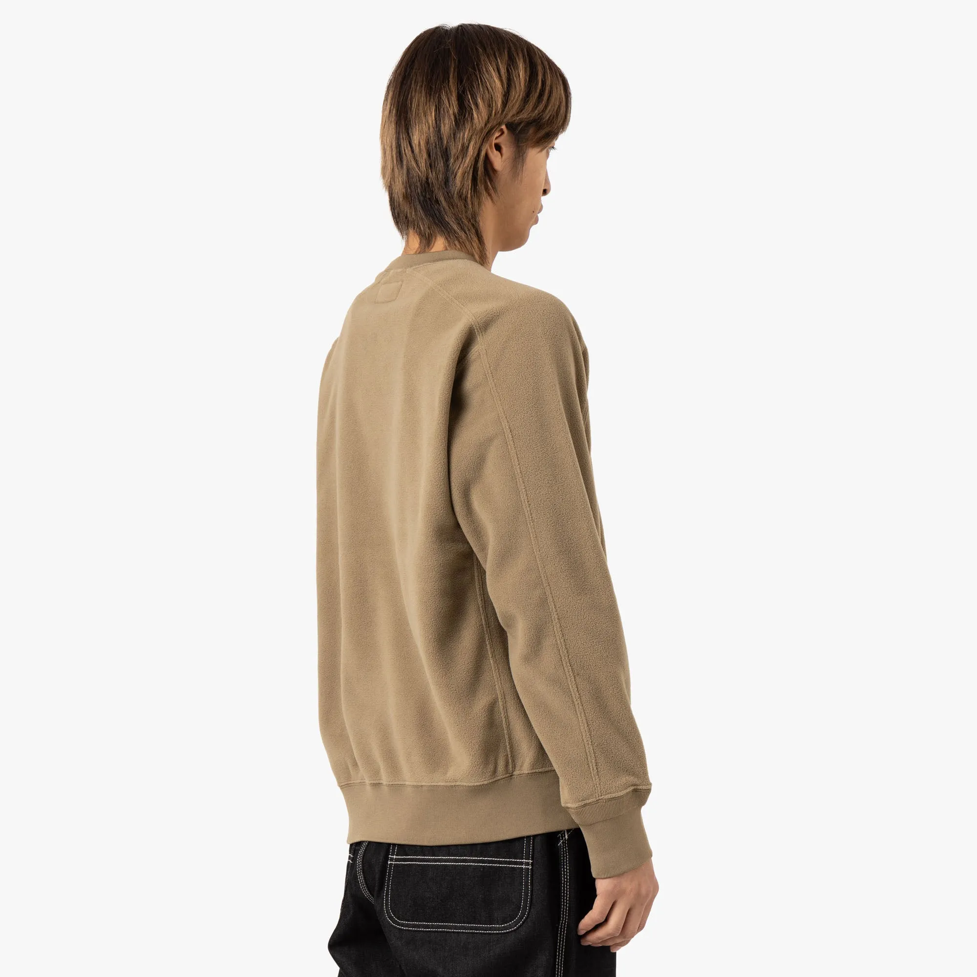 BEAMS PLUS MIL Crew Fleece / Coyote