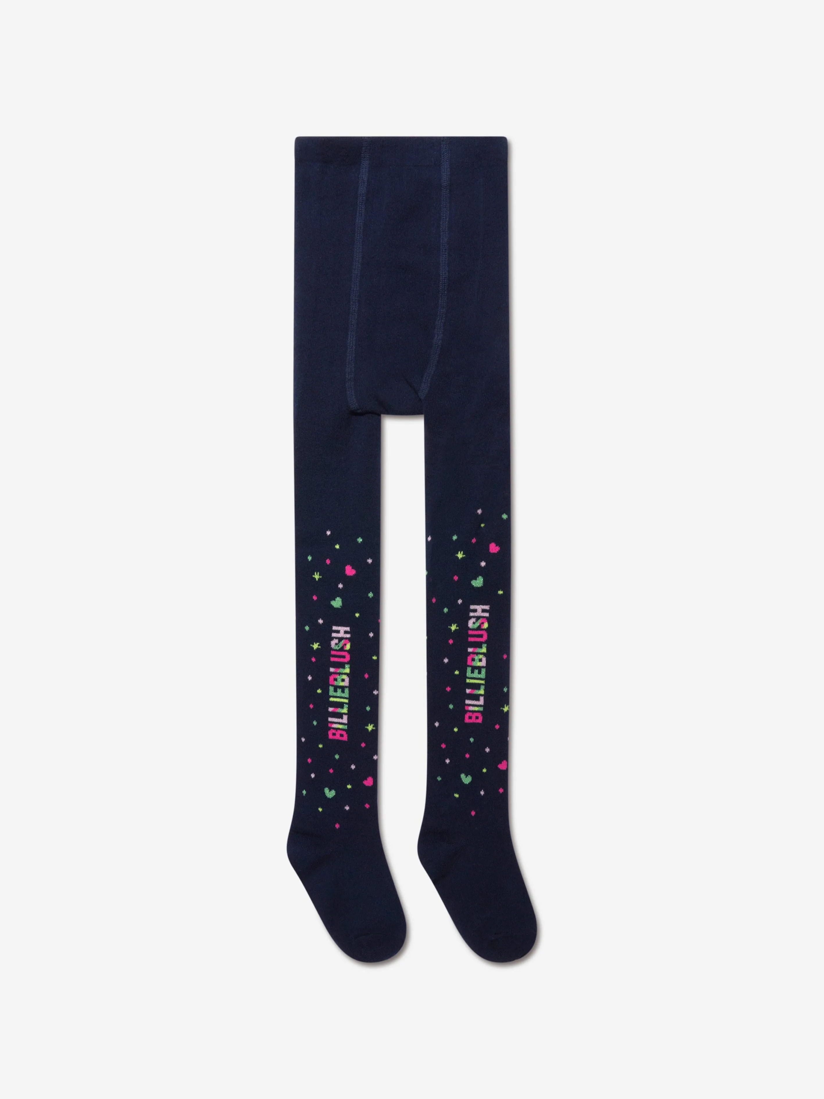 Billieblush Girls Logo Tights in Navy