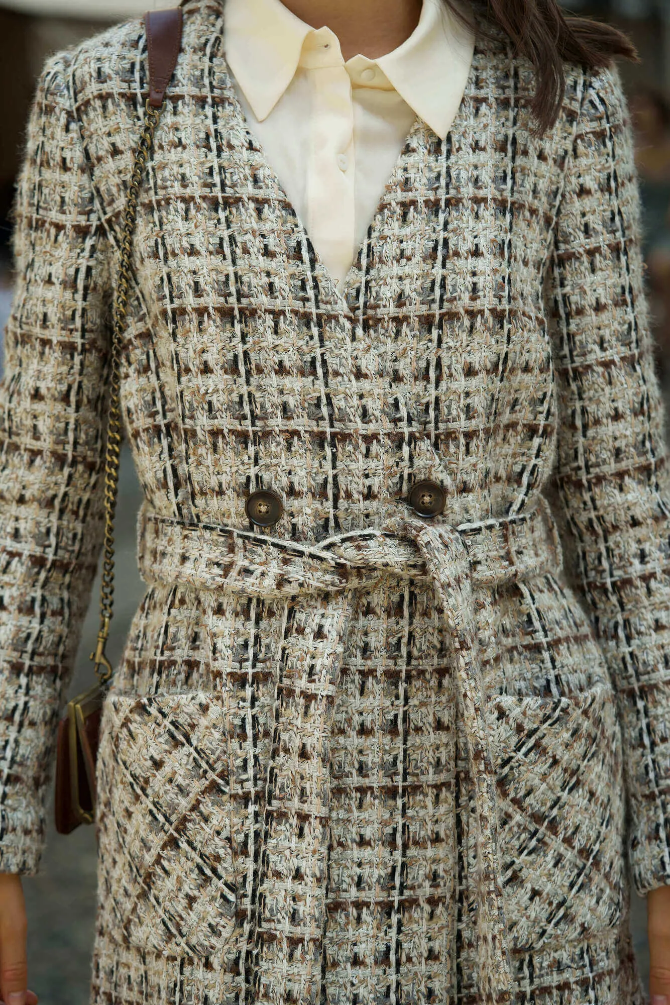 Blaire Plaid Coat