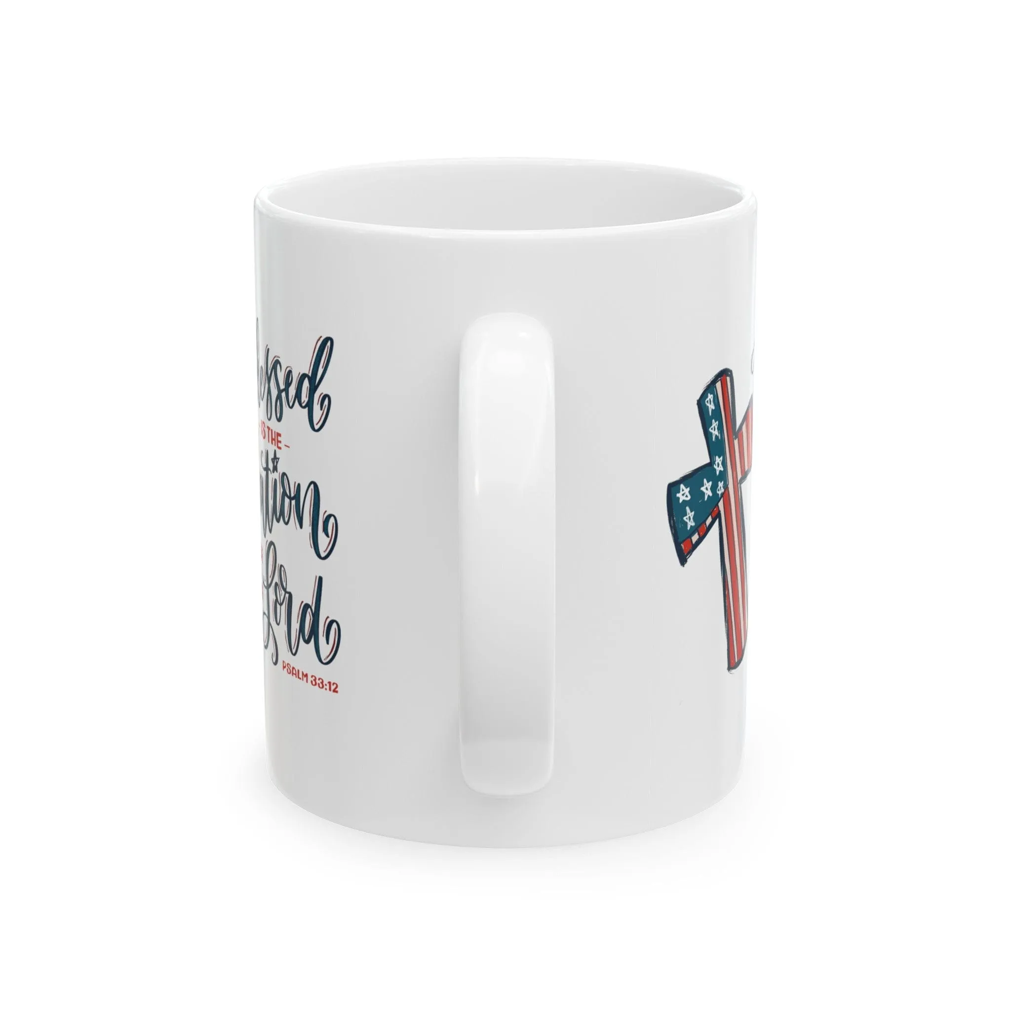 Blessed is the Nation 11oz Mug