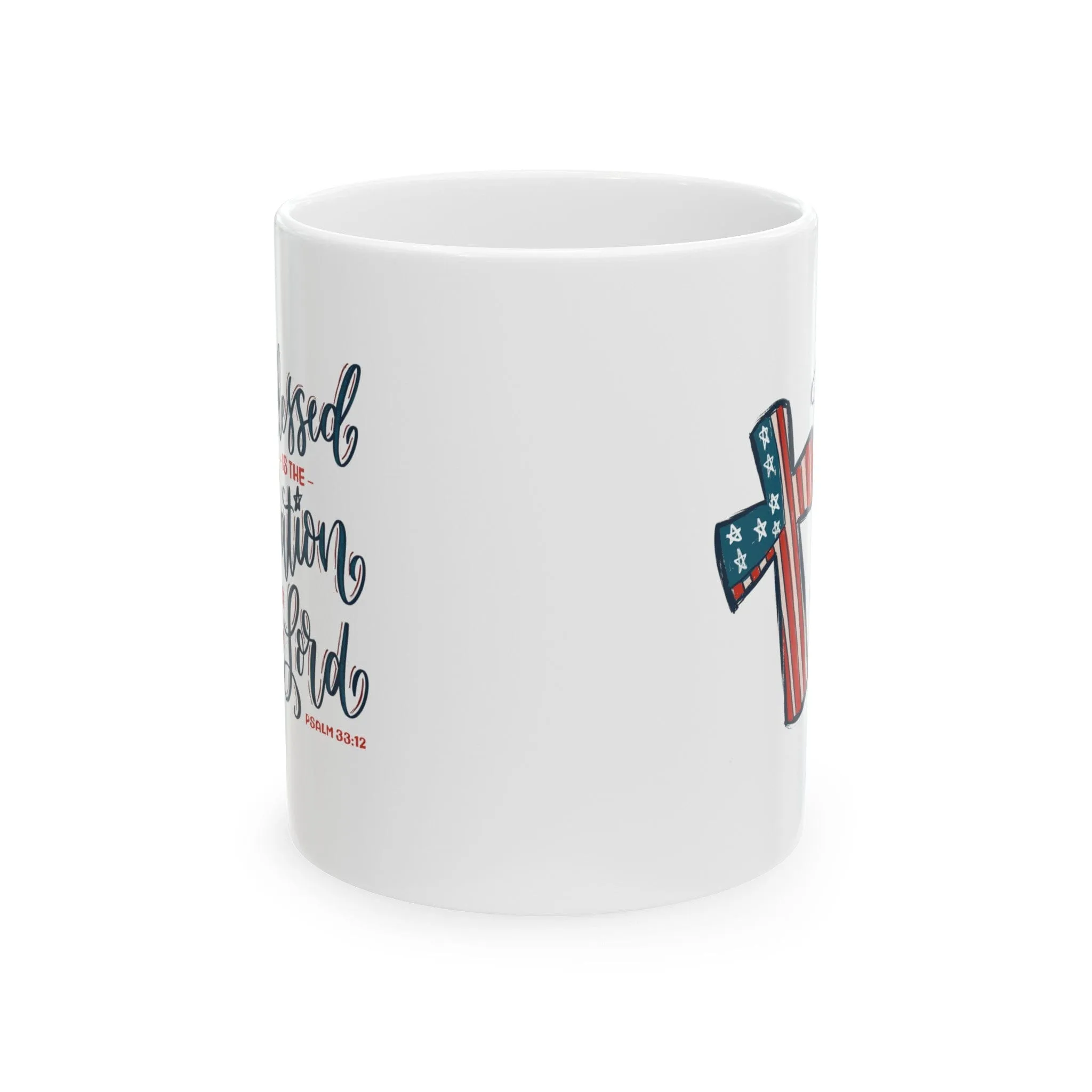 Blessed is the Nation 11oz Mug