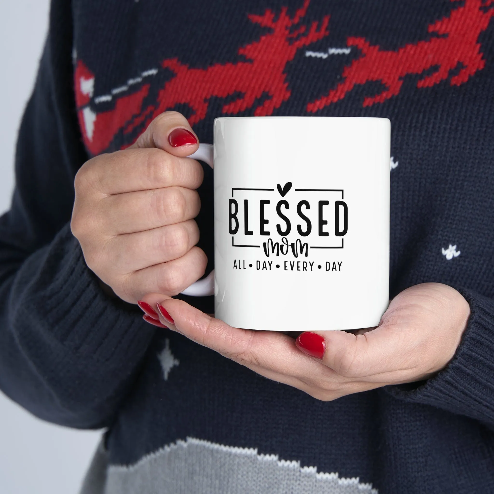 Blessed Mom 11oz Mug