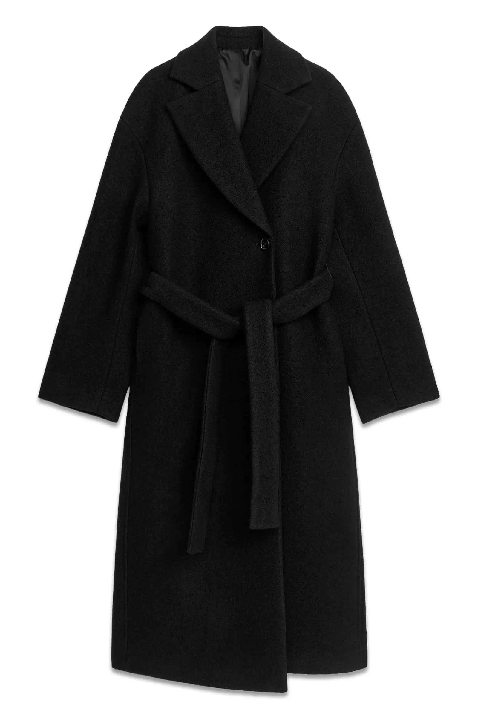 Bouclé Wool Coat