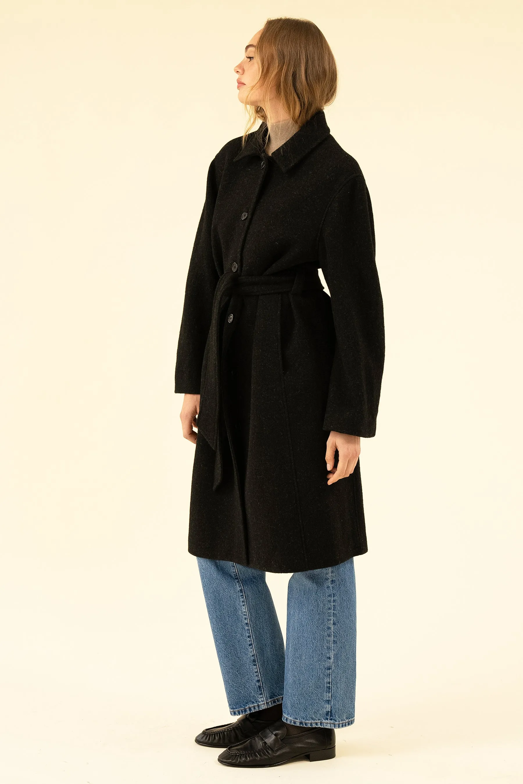 BRIANNA COAT - NOIR