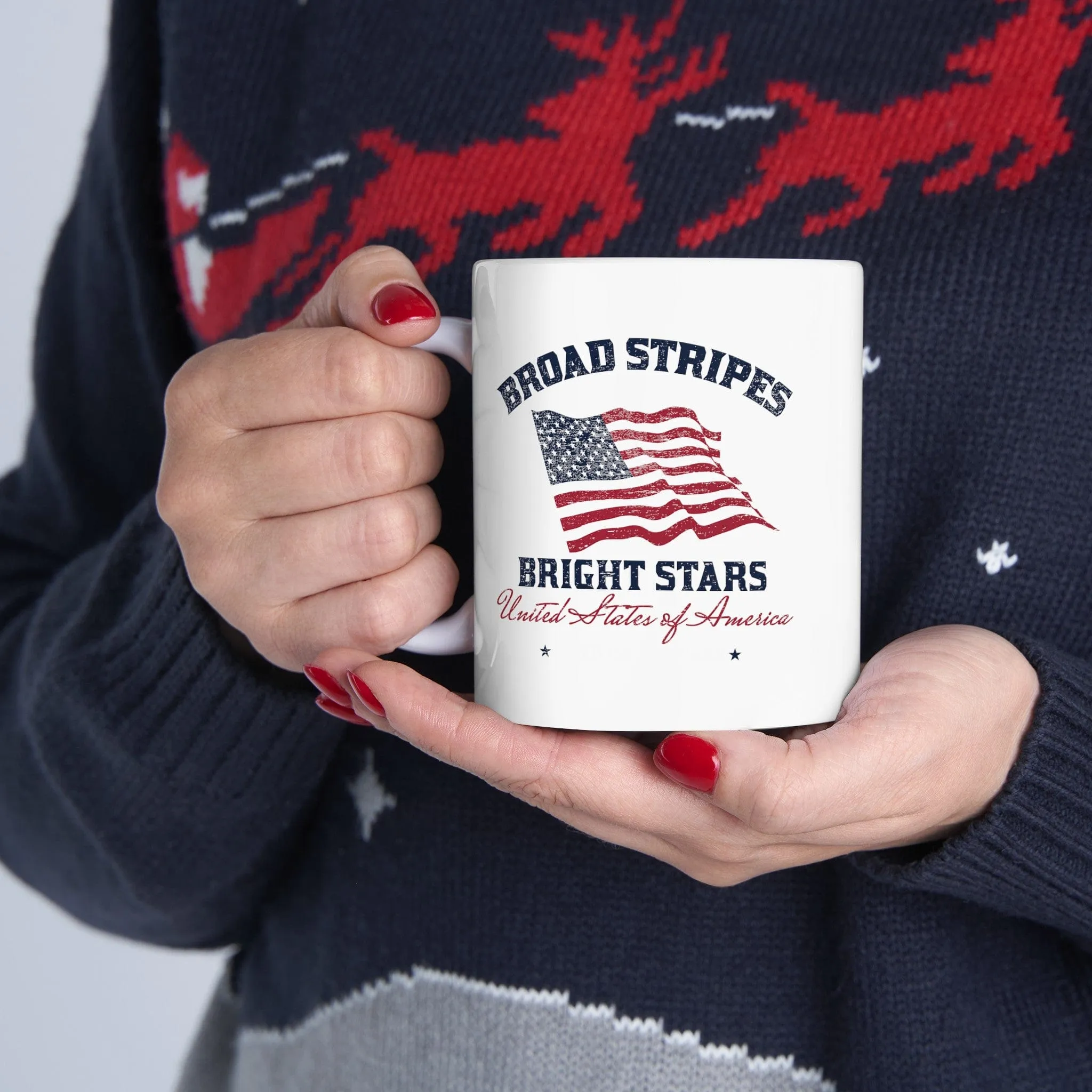 Broad Stripes Bright Stars 11oz Mug