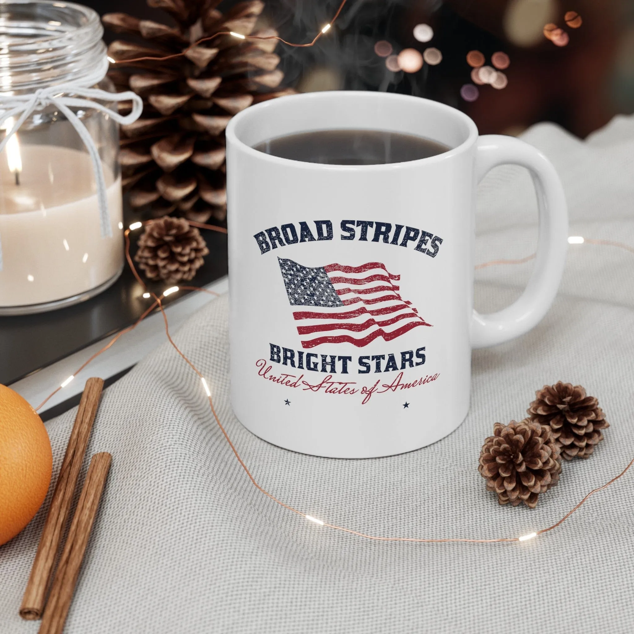 Broad Stripes Bright Stars 11oz Mug