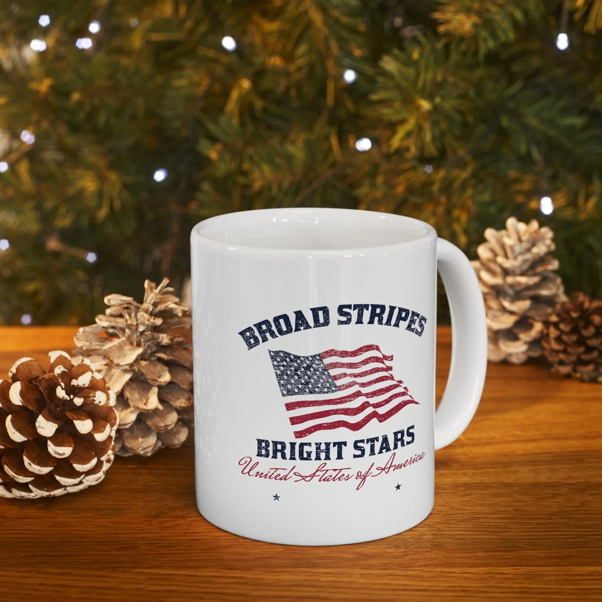 Broad Stripes Bright Stars 11oz Mug