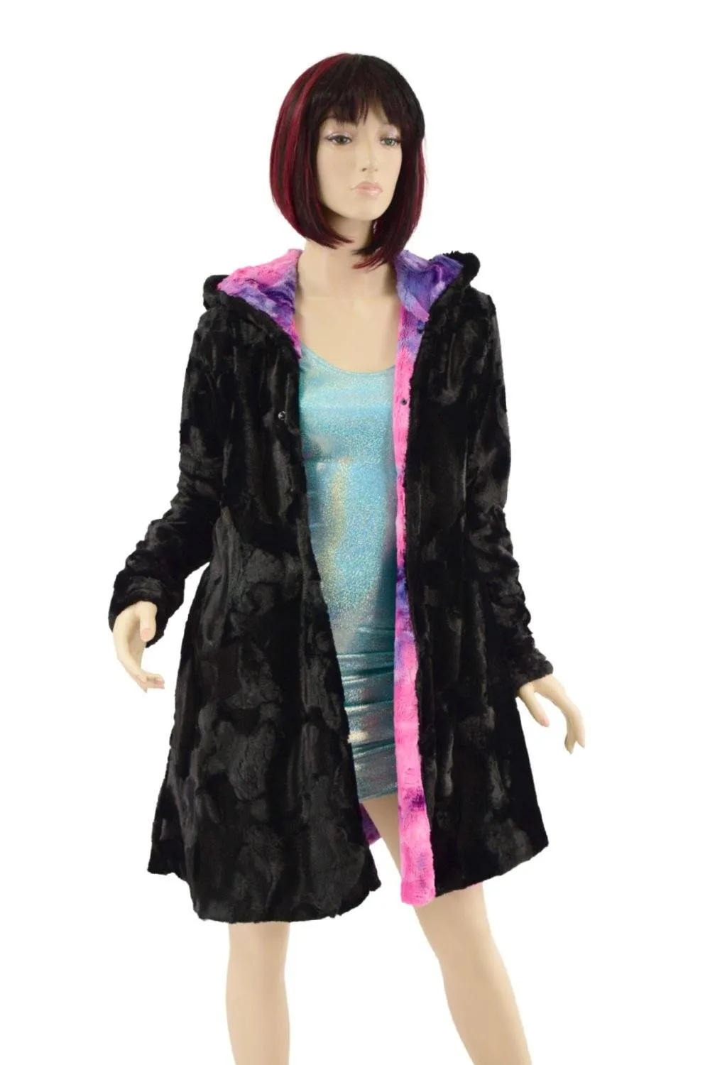 Build Your Own Reversible Double Minky A Line Coat