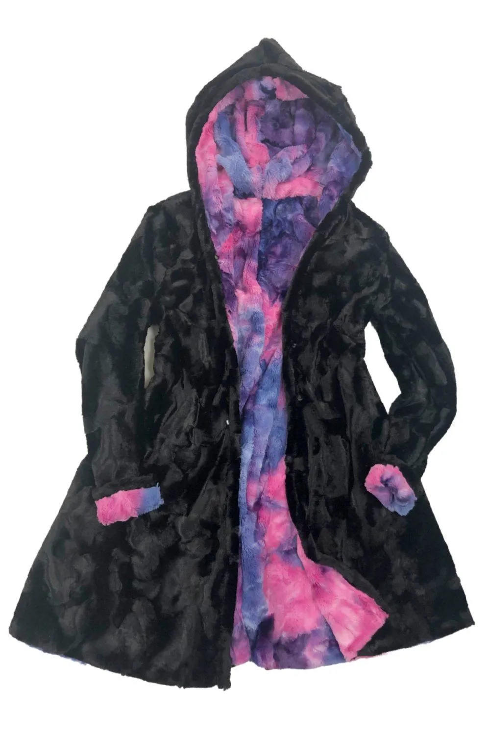 Build Your Own Reversible Double Minky A Line Coat