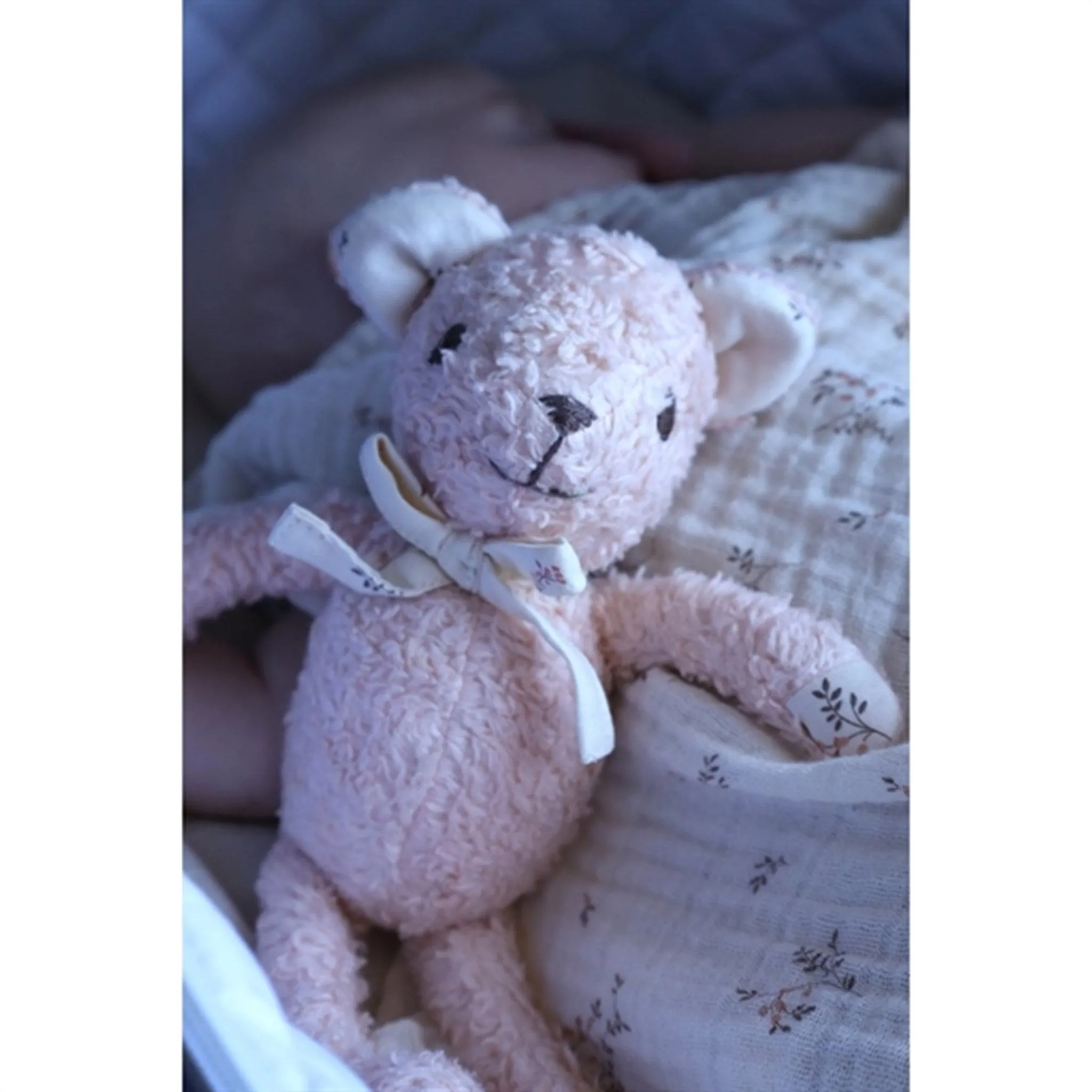 Cam Cam Copenhagen Teddy Bear Coral