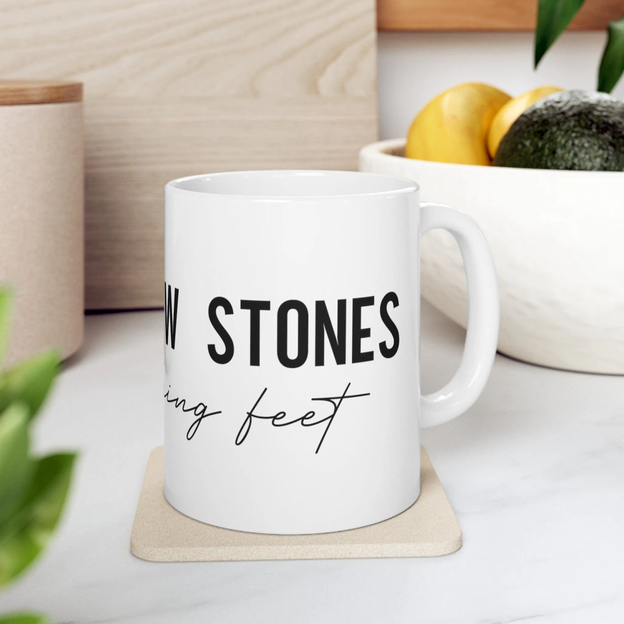 Can't Throw Stones 11oz Mug