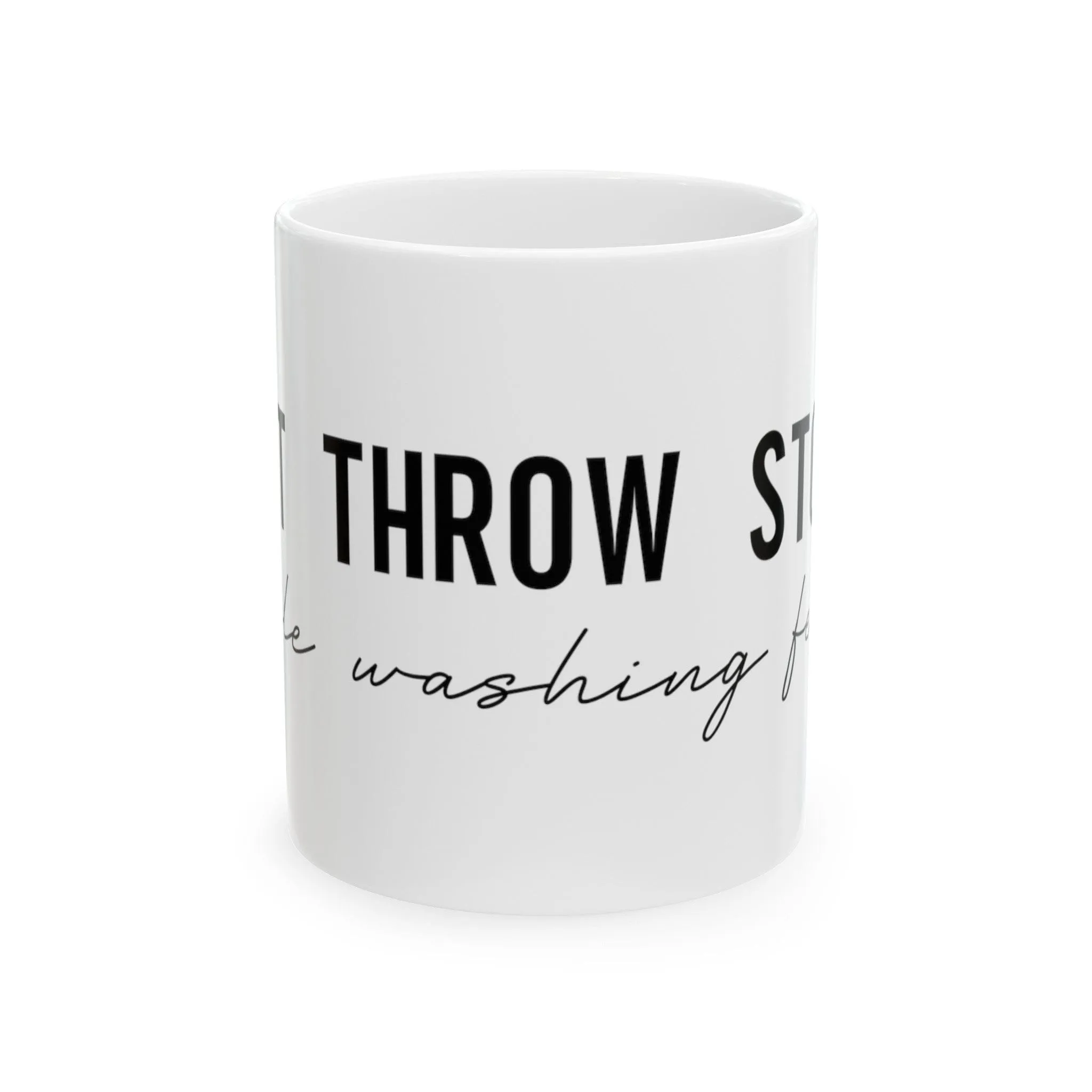 Can't Throw Stones 11oz Mug