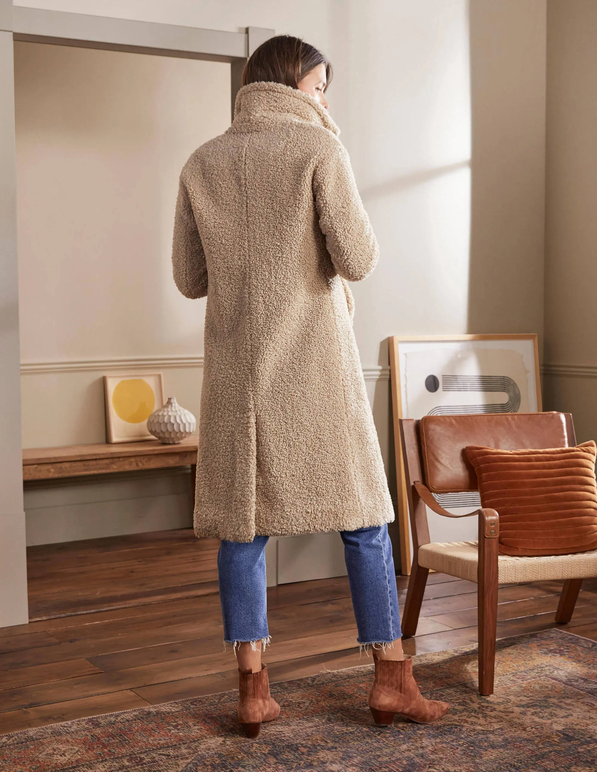 Canterbury Teddy Coat-Oatmeal