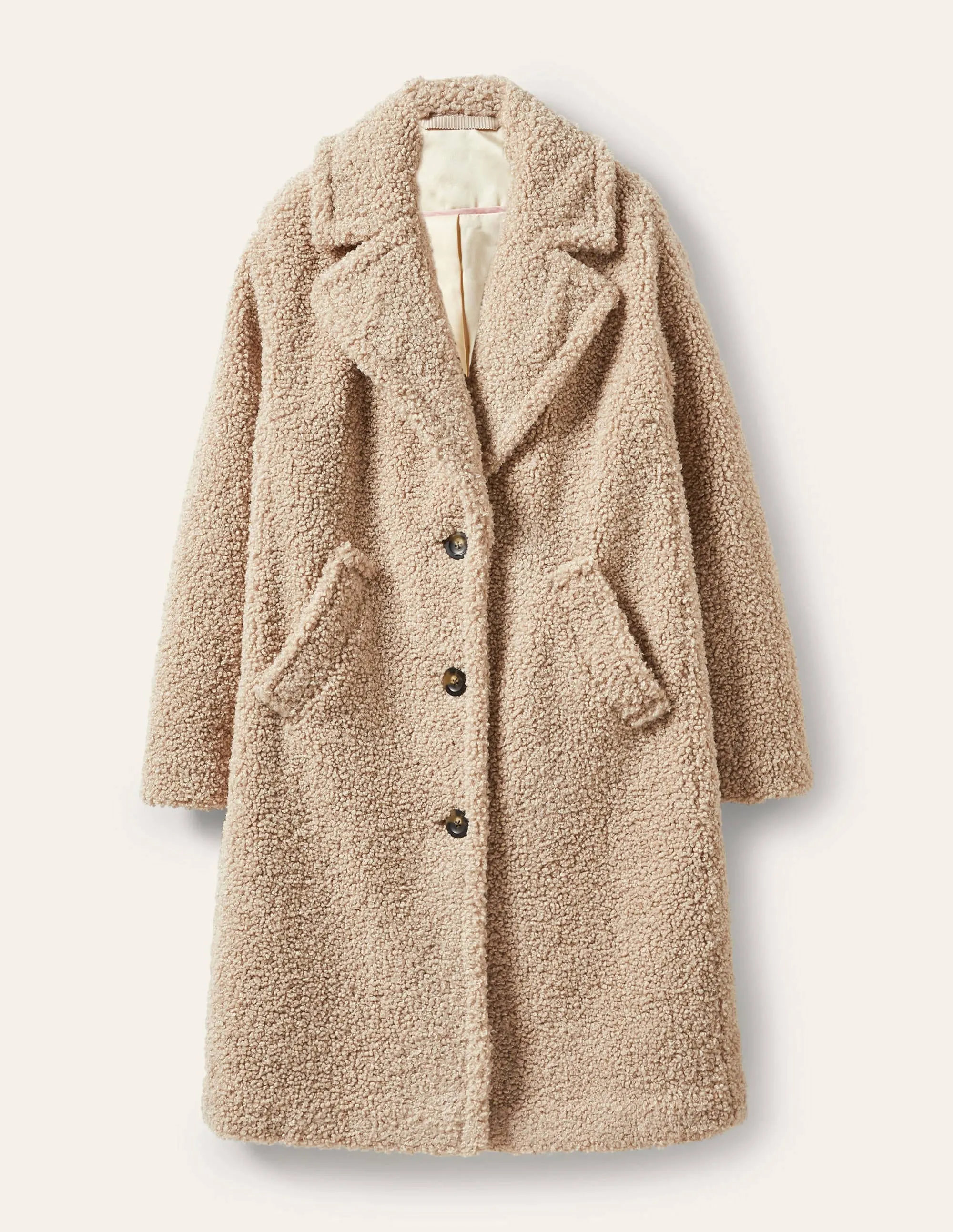 Canterbury Teddy Coat-Oatmeal