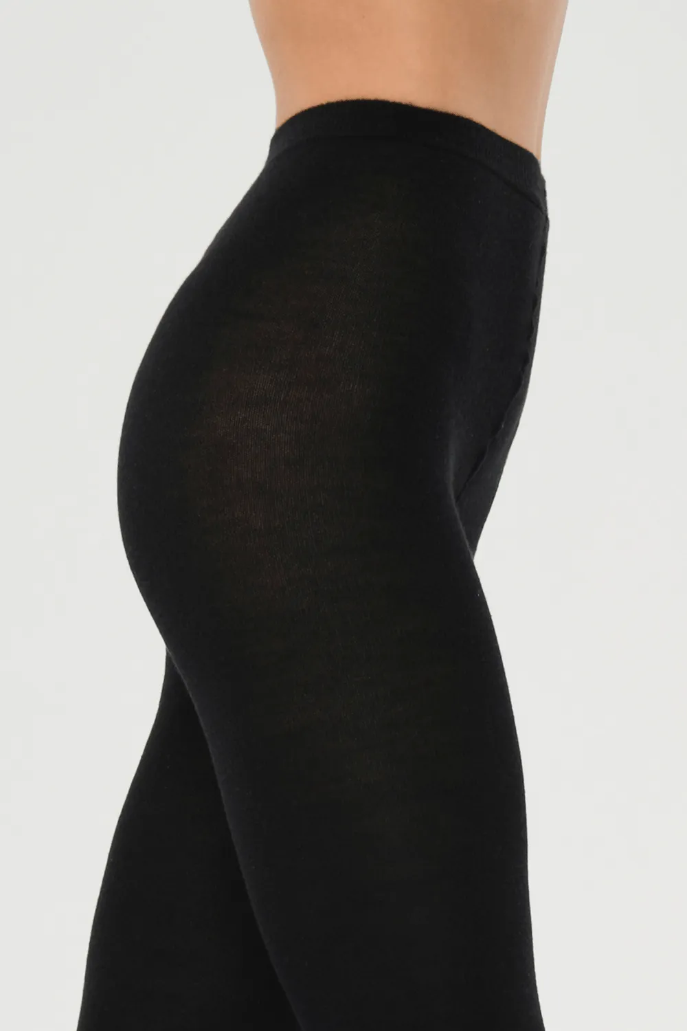 Cashmere Silk Footless Tights 250 Denier