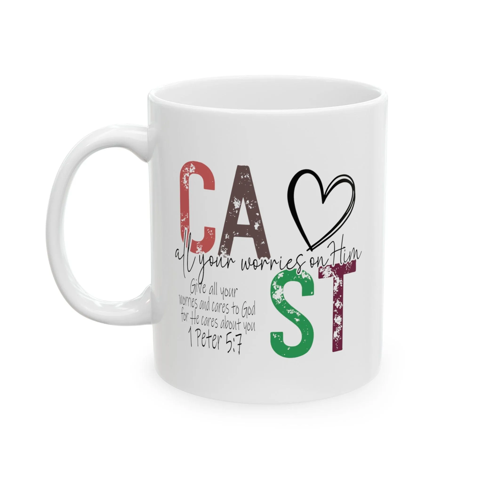 Cast All Your Worries 11oz Mug