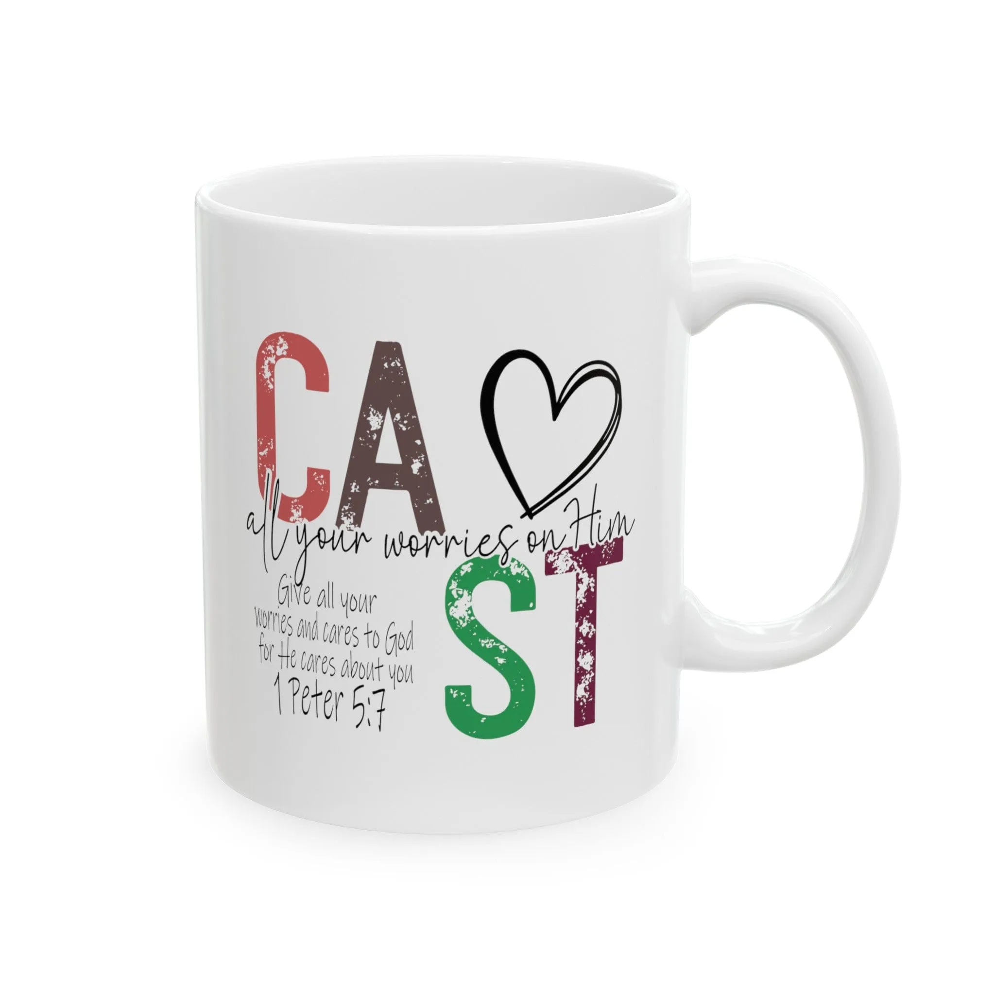 Cast All Your Worries 11oz Mug