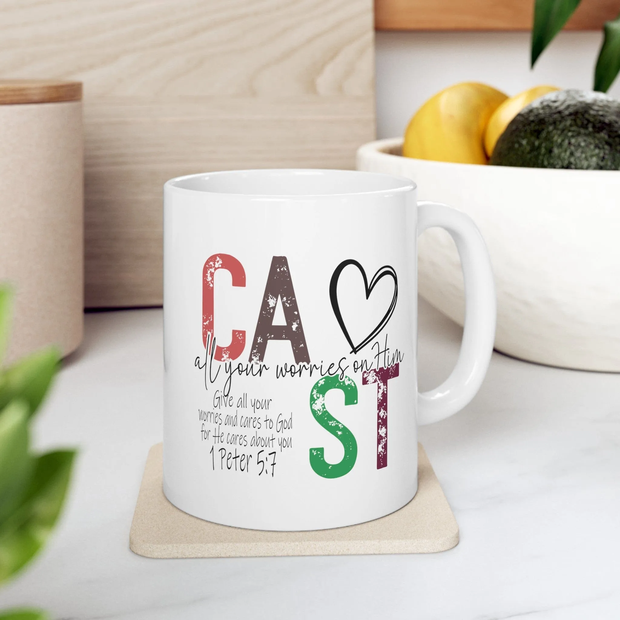 Cast All Your Worries 11oz Mug