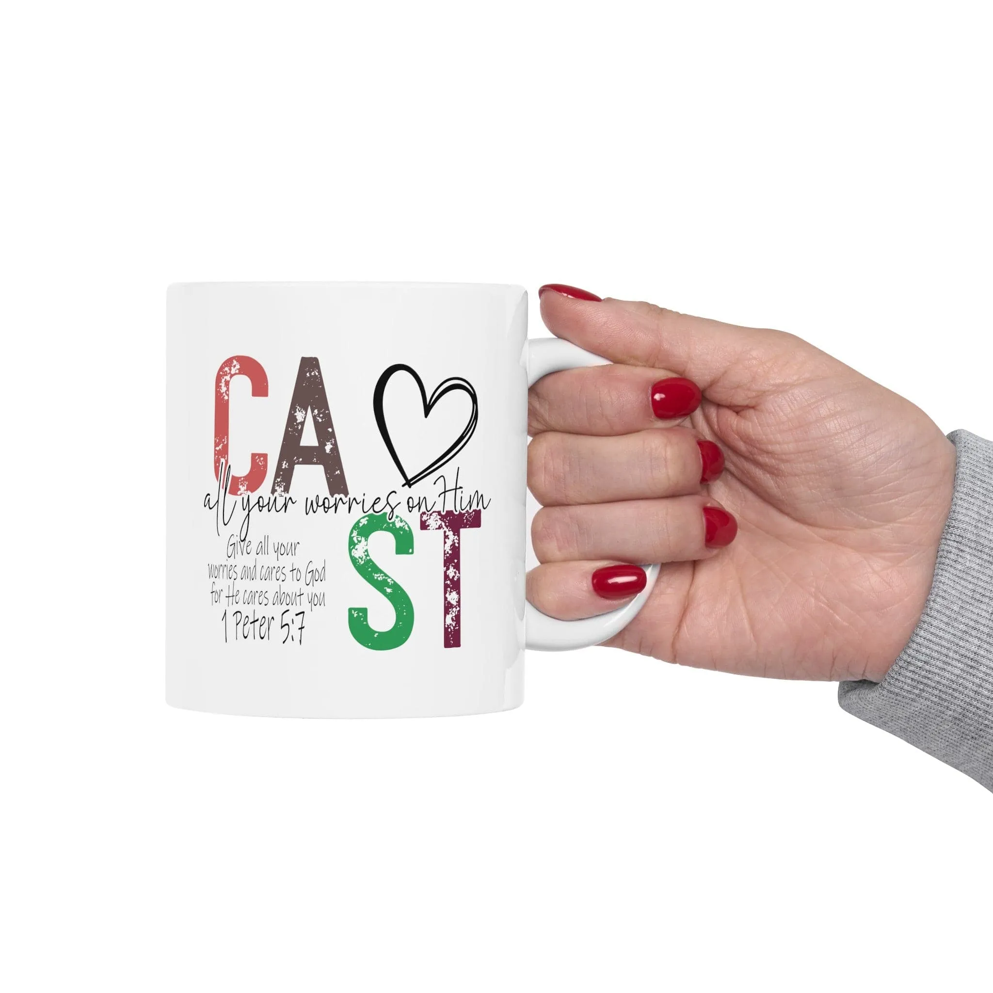 Cast All Your Worries 11oz Mug