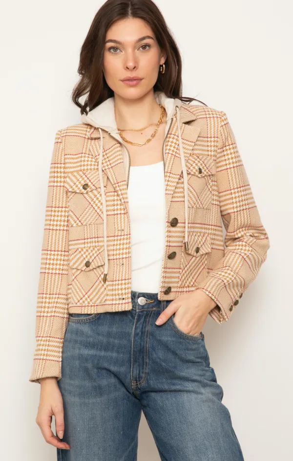 Celine Plaid Dickie Jacket