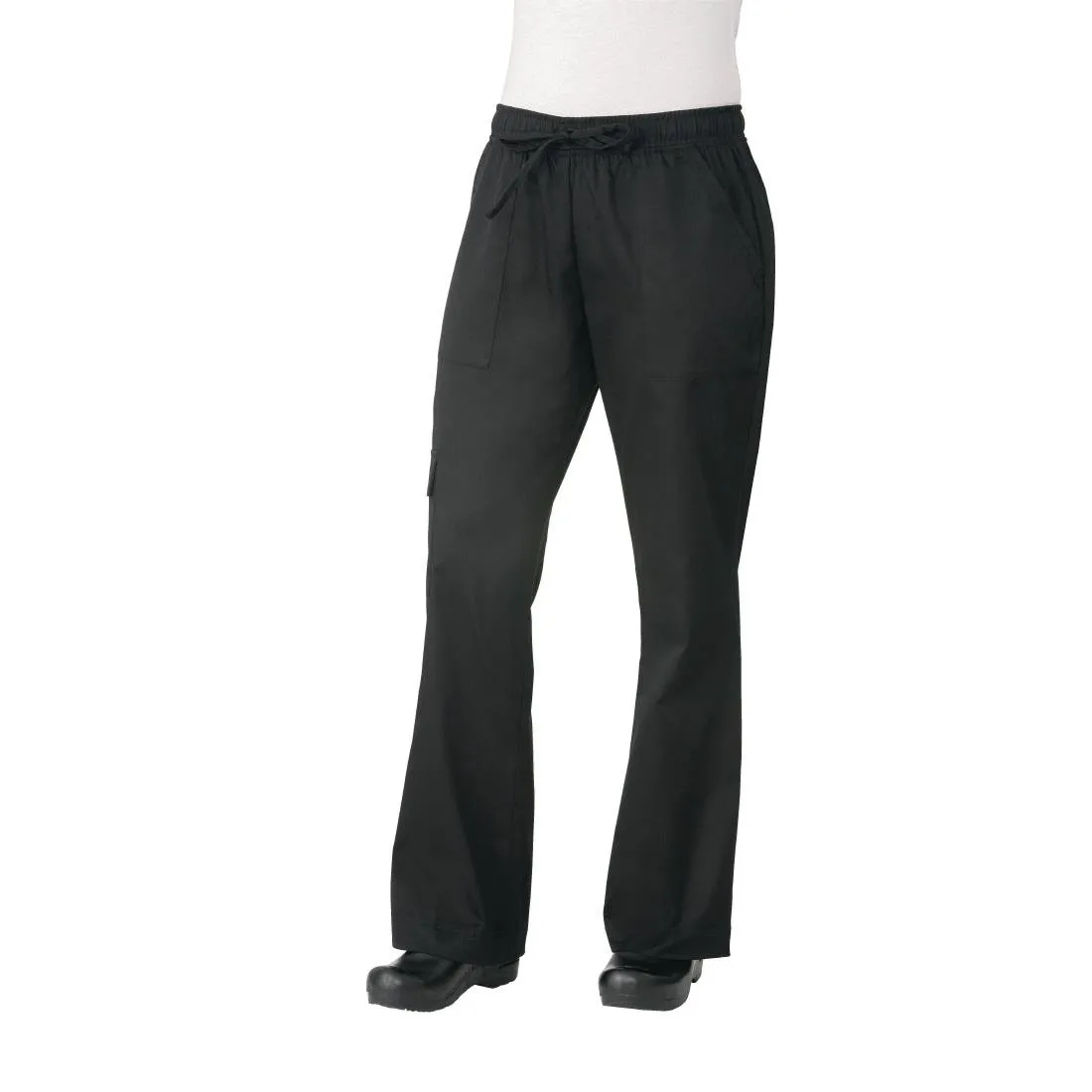 Chef Works Womens Cargo Chefs Trousers Black XS - B630-XS