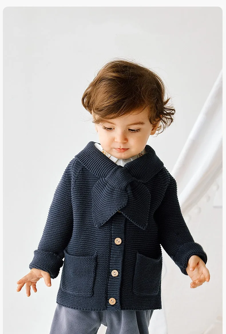 Children's Scarf Neck Sweater