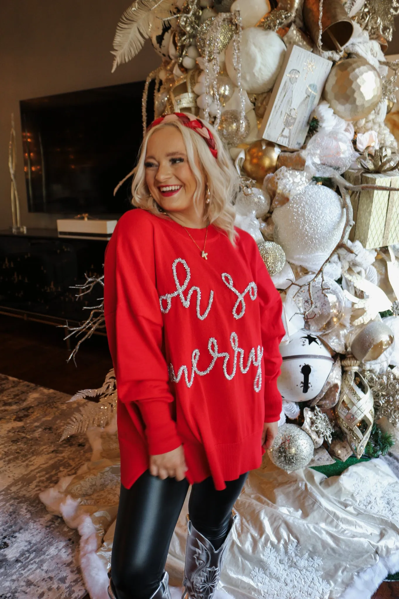 Christmas Sparkle Sweater -2 Colors