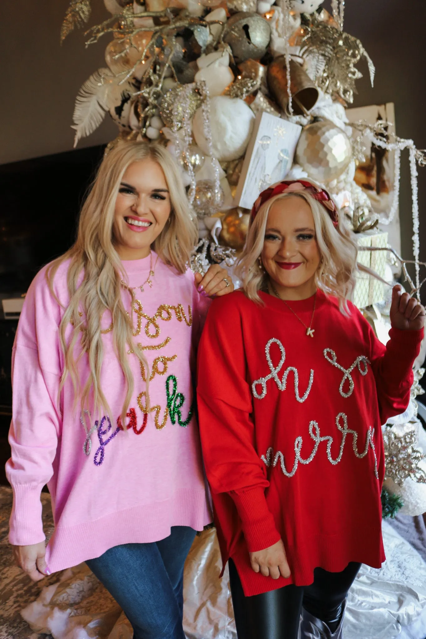 Christmas Sparkle Sweater -2 Colors