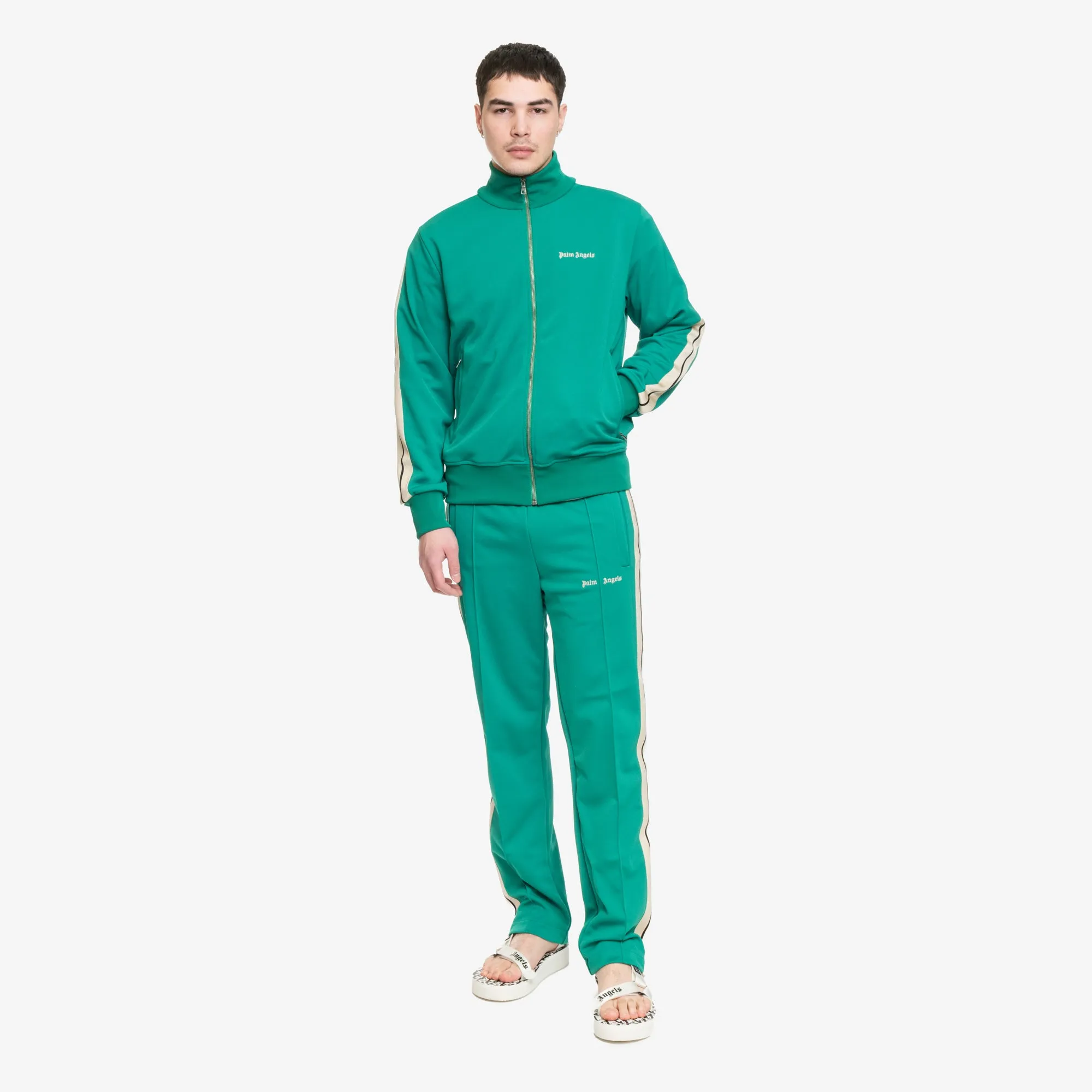 Classic Logo Green Track Jacket