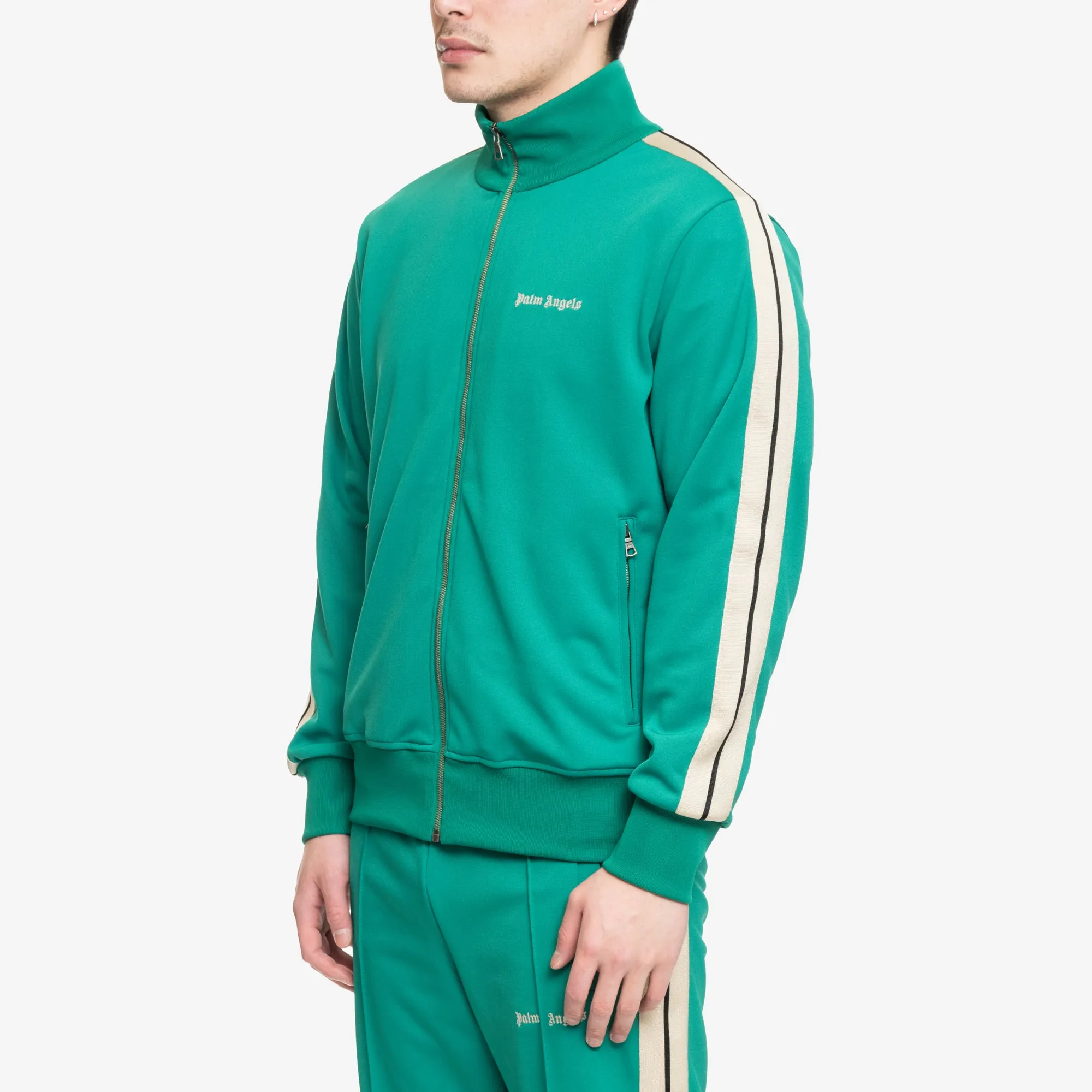 Classic Logo Green Track Jacket